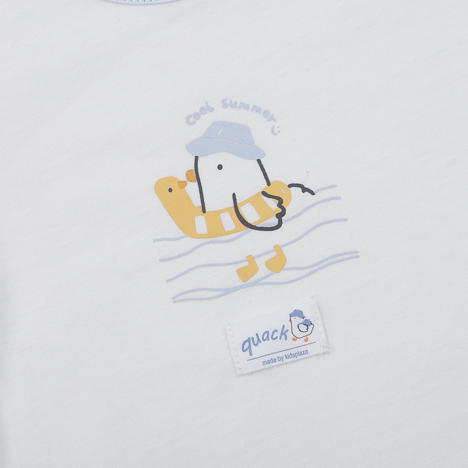 Set yếm bé trai KidsPlaza in vịt BA25H (Xanh dương) hình 4