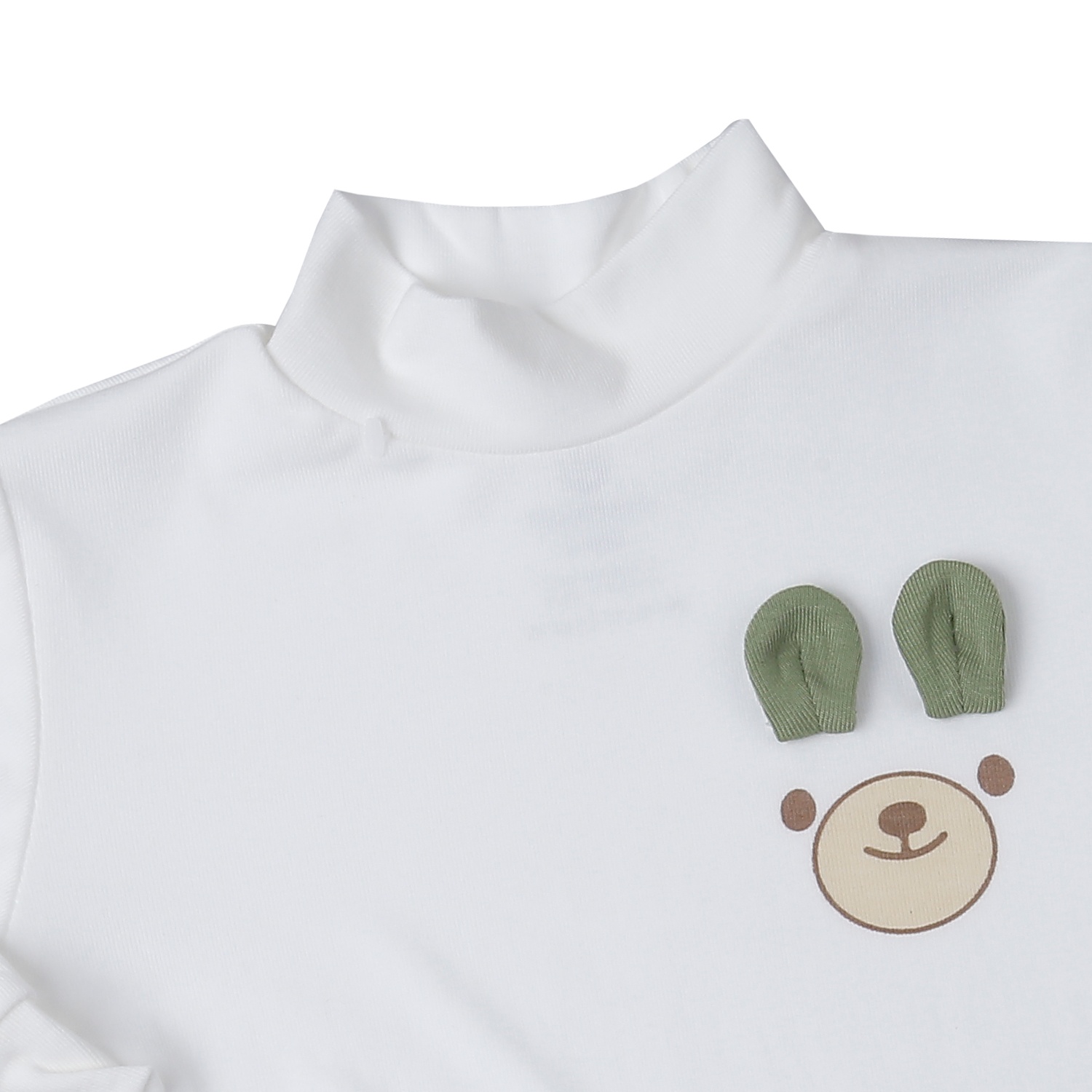 Áo cổ 3 phân KidsPlaza Otis ND25T (Trắng) hình 2