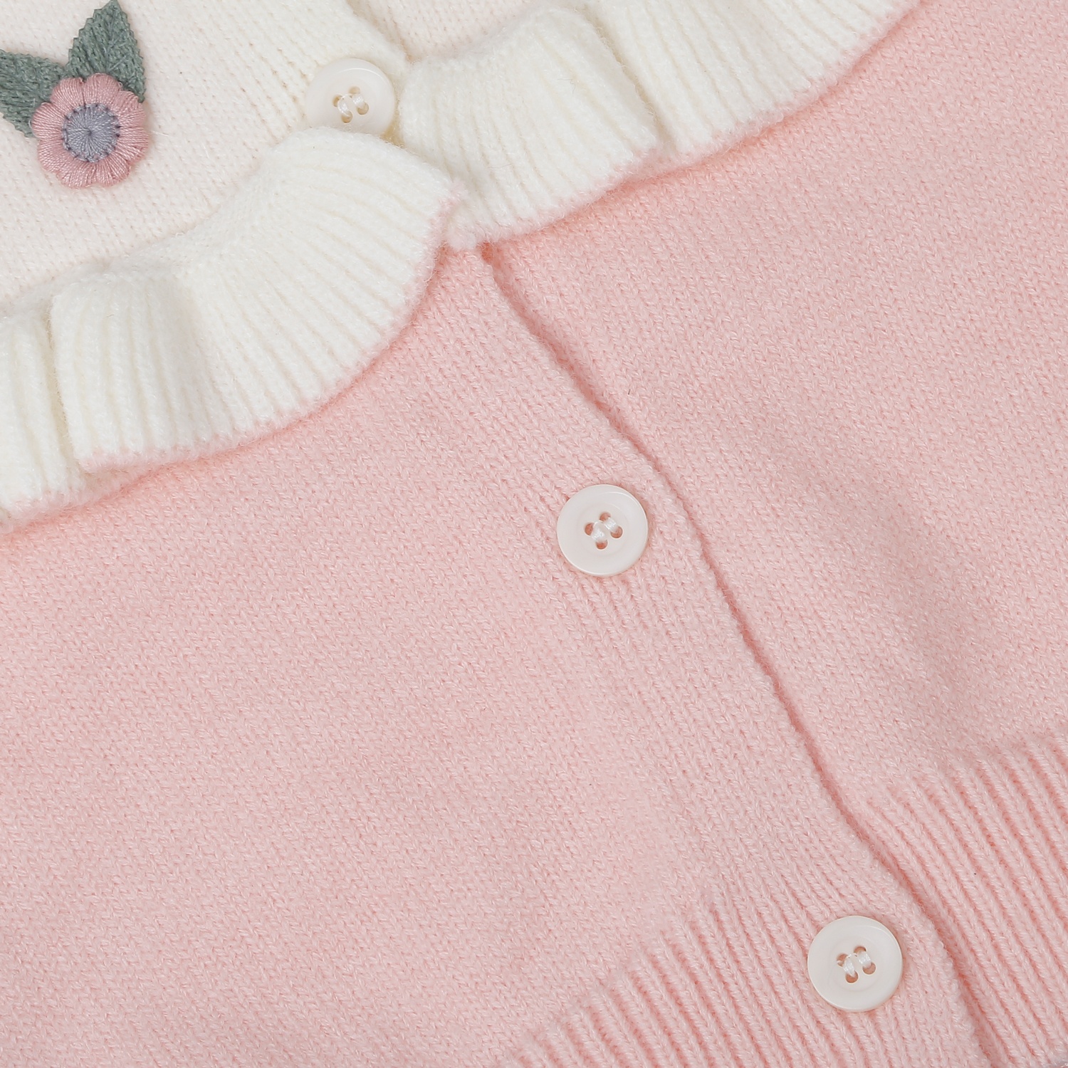 Áo len gile sơ sinh Mamago ND19 (Hồng đậm) Áo len bé gái Mamago gắn hoa 25M-A05 (Hồng) Size 70