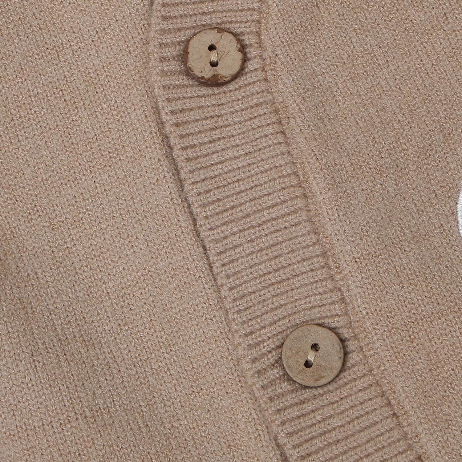 Áo len gile bé trai Mamago thêu gấu 25M-G11 (Nâu) hình 2