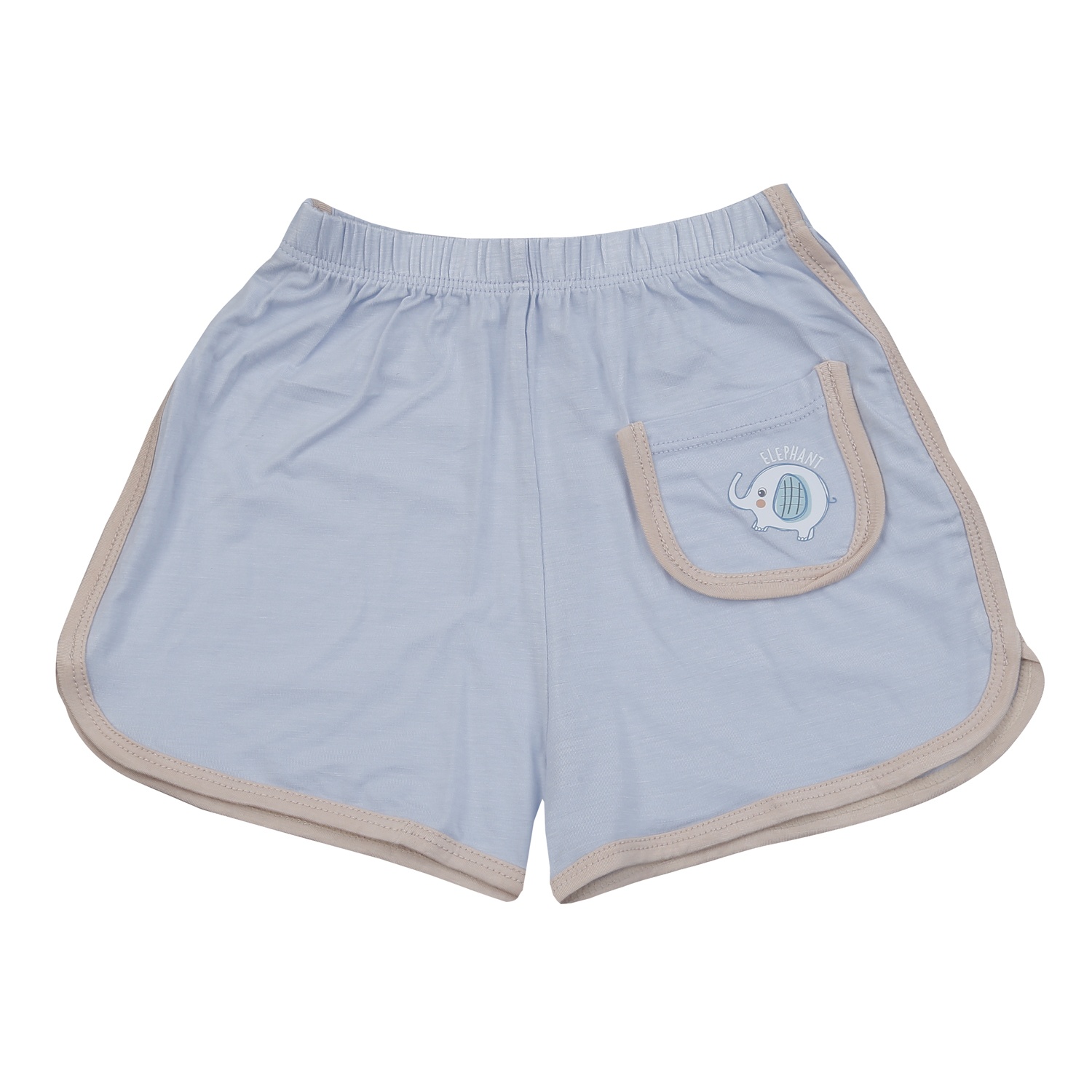 Bộ ba lỗ bé trai KidsPlaza in ELEPHANT HN25H (Xanh) hình 4