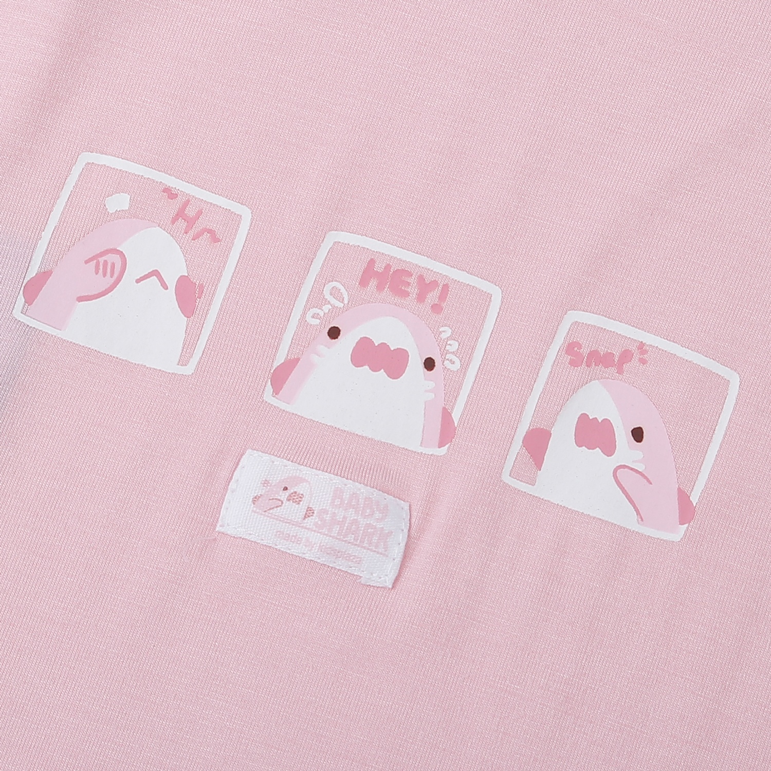 Bộ body cộc KidsPlaza in cá TT25H (Hồng)