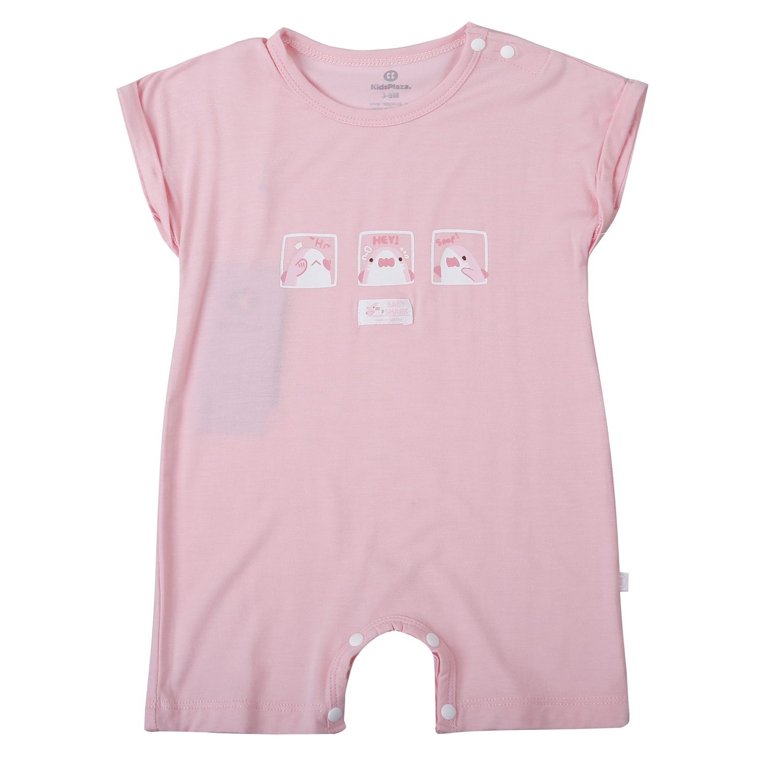 Bộ body cộc KidsPlaza in cá TT25H (Hồng)