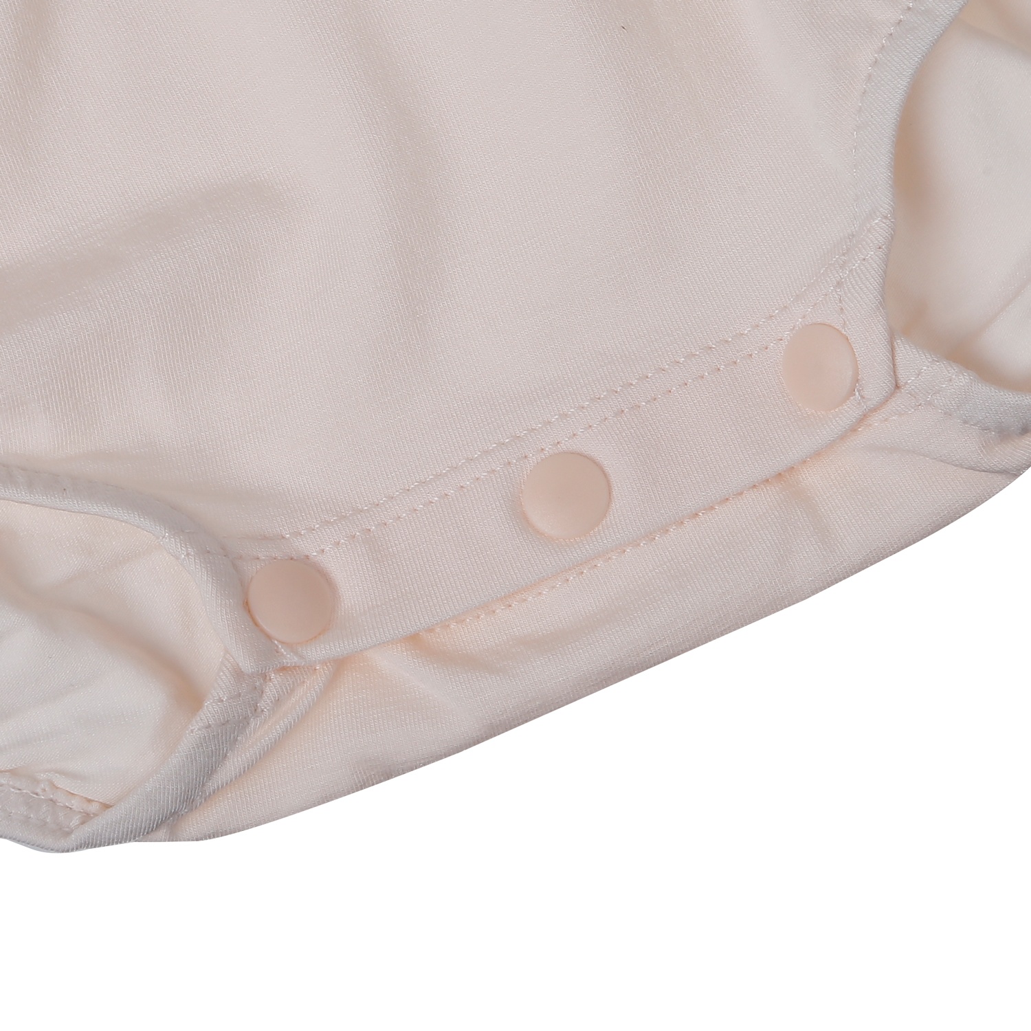 Bộ body dài bé gái KidsPlaza gắn nơ HN25T (Trắng) hình 3