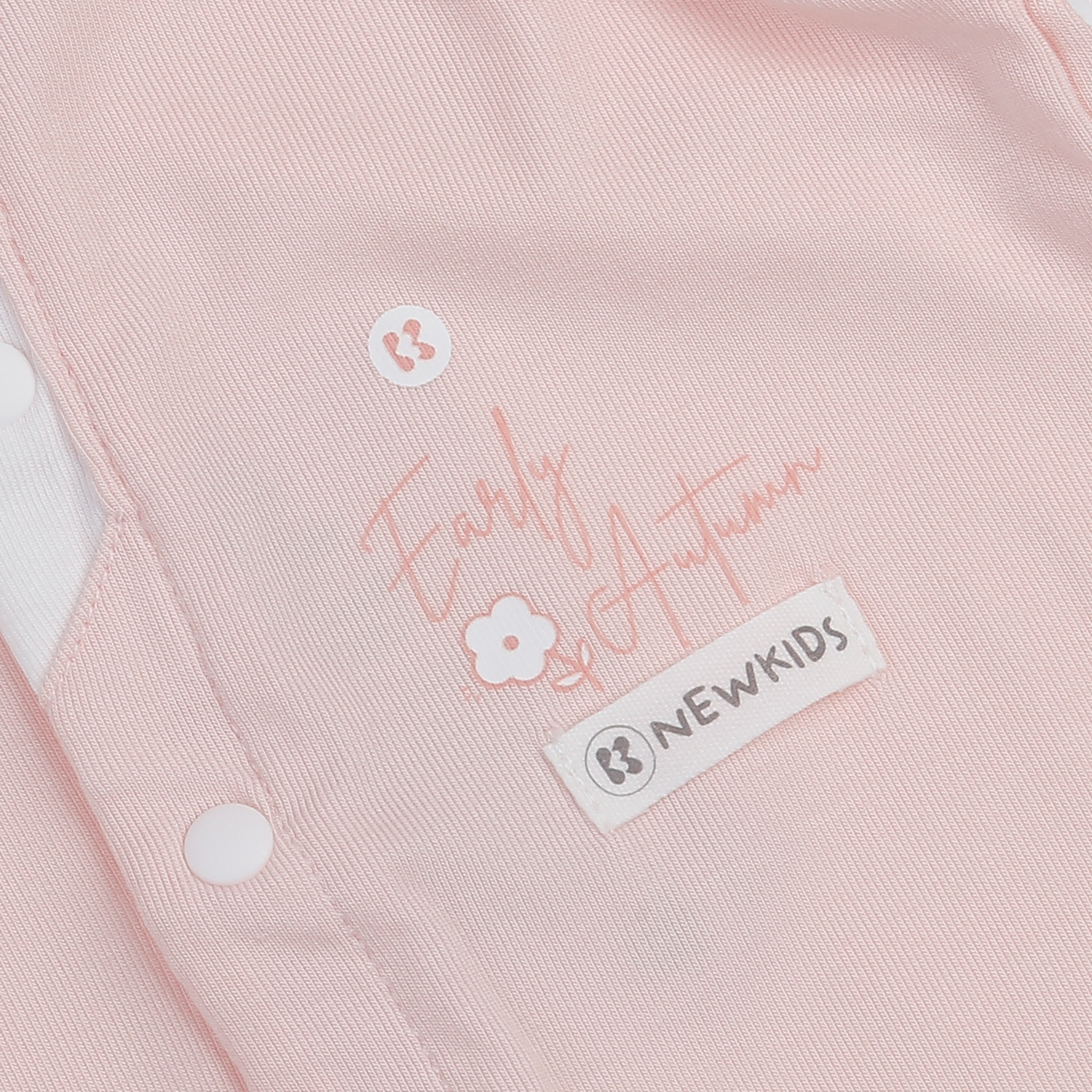 Bộ body dài cài giữa KidsPlaza Otis ND25H (Hồng) hình 2