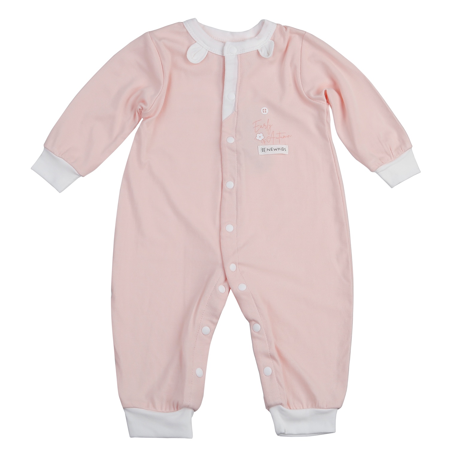 Bộ body dài cài giữa KidsPlaza Otis ND25H (Hồng) hình 1