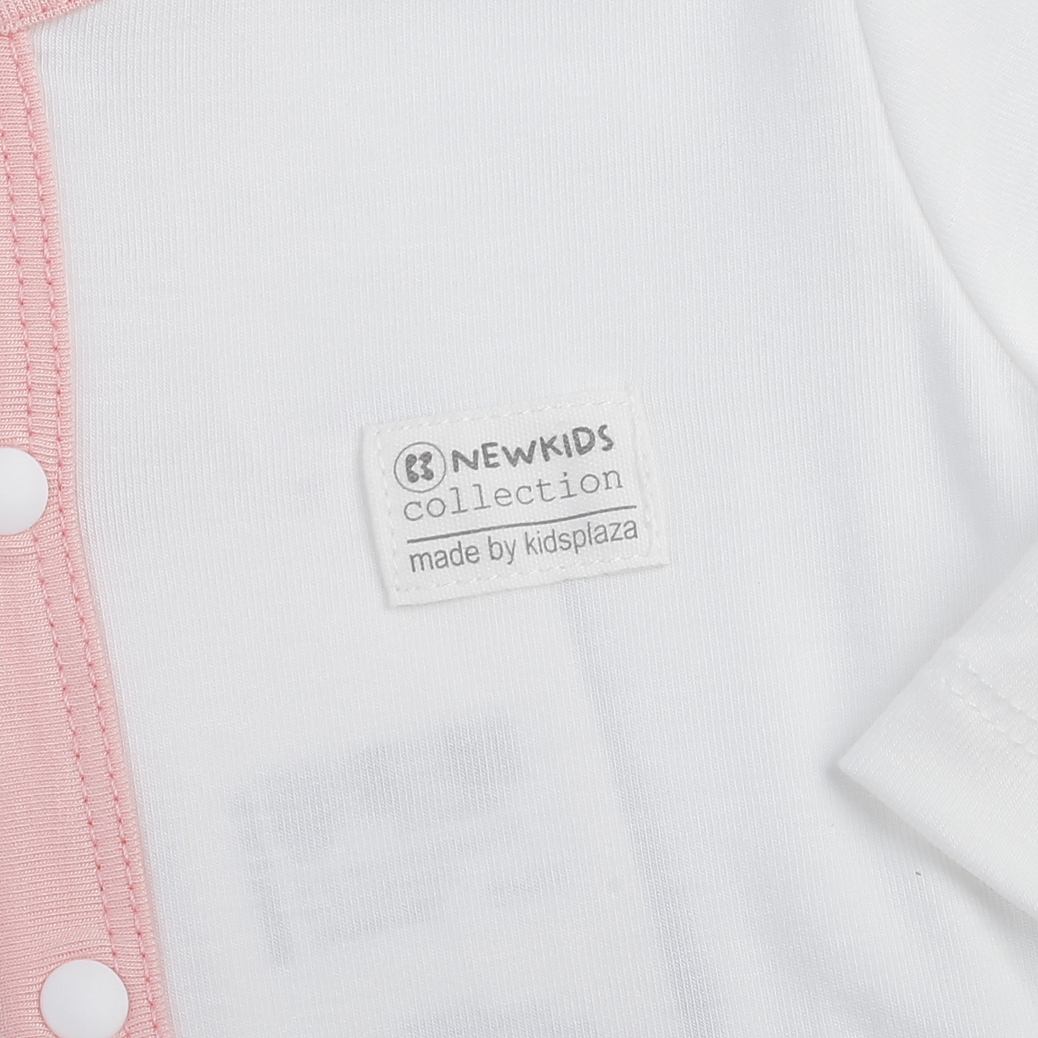 Bộ body dài cài giữa KidsPlaza Otis thỏ ND25T (Trắng hồng)