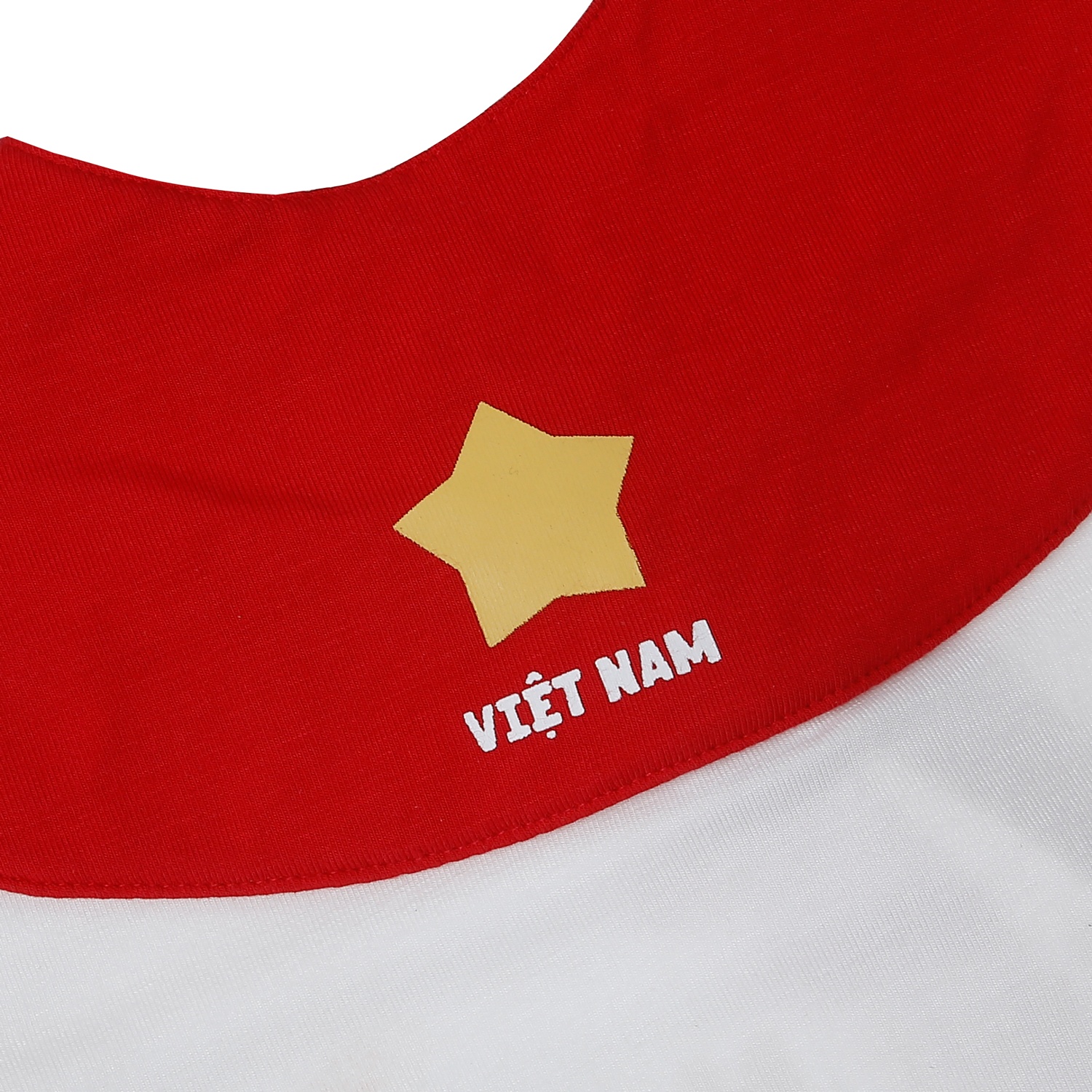 Bộ cộc KidsPlaza Otis có yếm in Việt Nam ND25 (Đỏ)