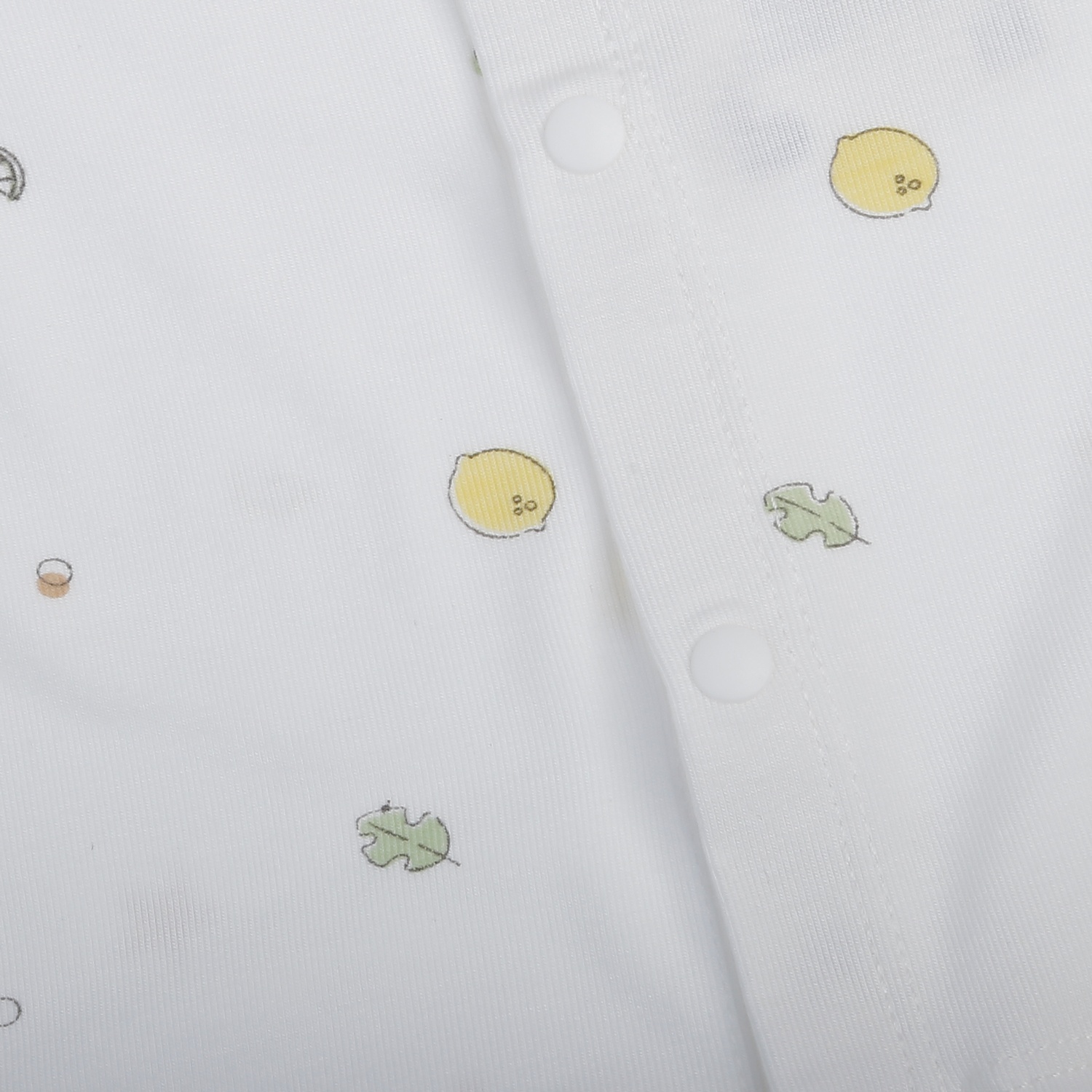 Bộ dài cài giữa KidsPlaza Otis in chanh ND25T (Trắng Xanh) 3-6M hình 3