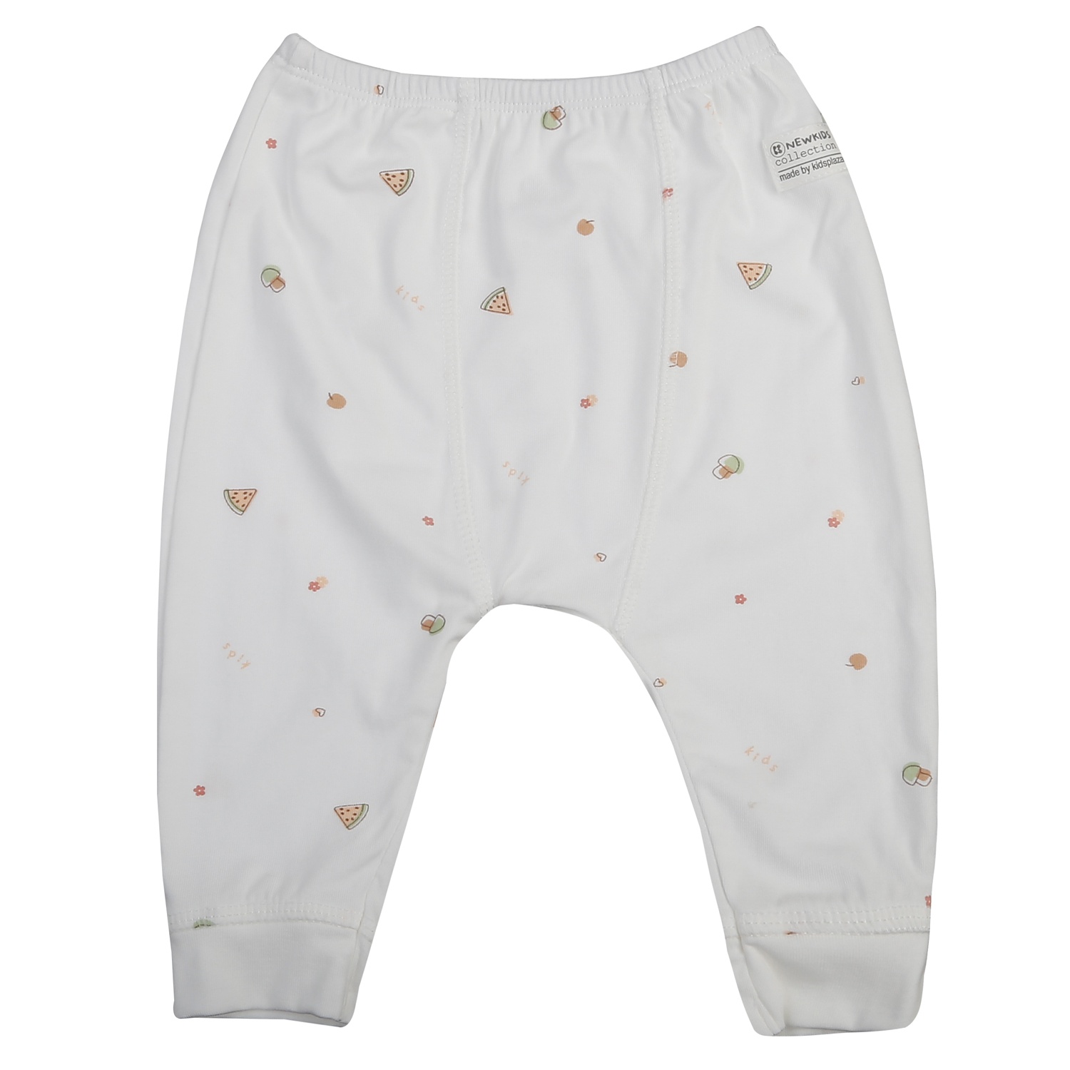  Bộ dài cài lệch KidsPlaza Otis in dưa ND25T (Trắng)