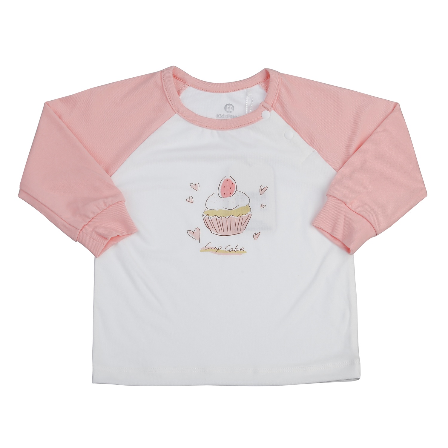 Bộ dài cài vai KidsPlaza Otis in bánh ND25T (Hồng)