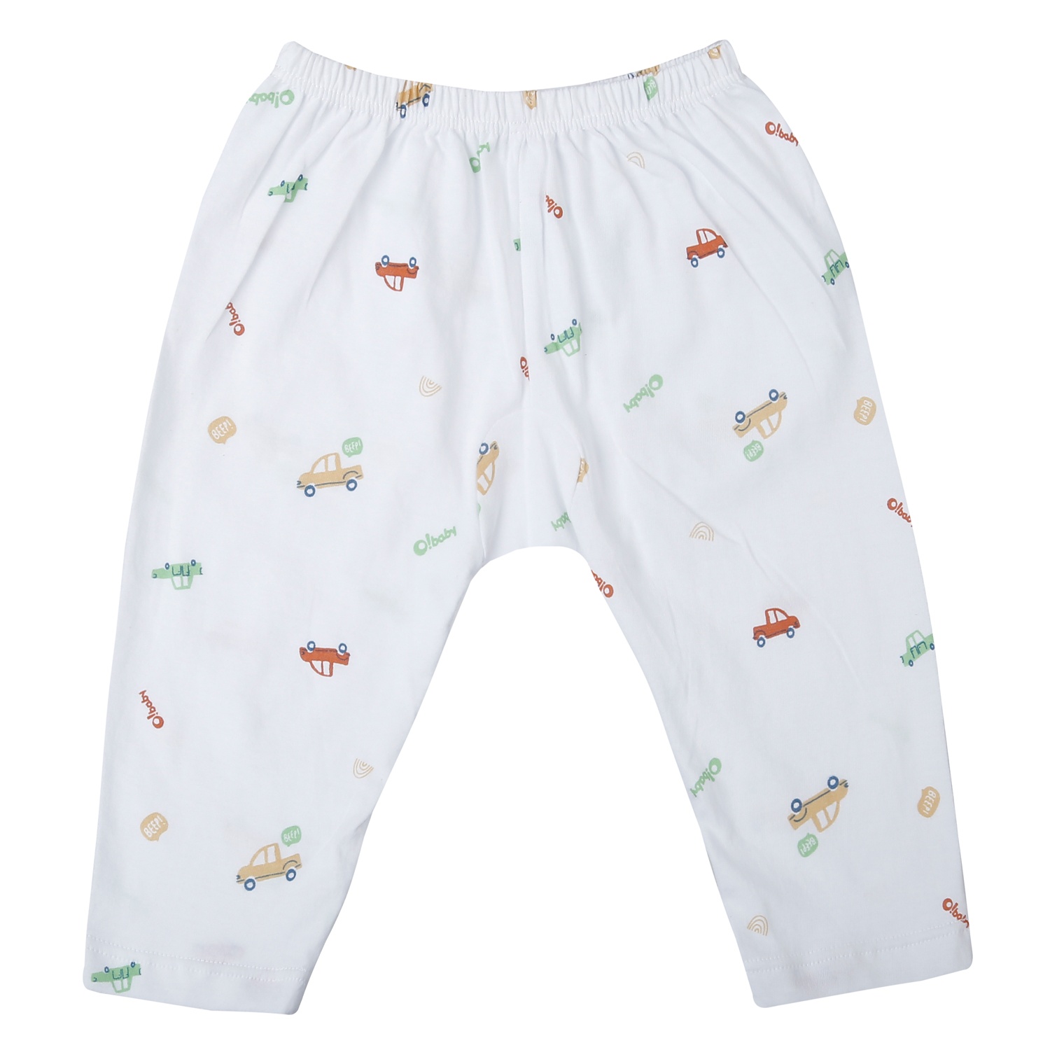 Bộ quần áo dài tay cài giữa O!Baby in oto DN25 (Trắng) hình 4