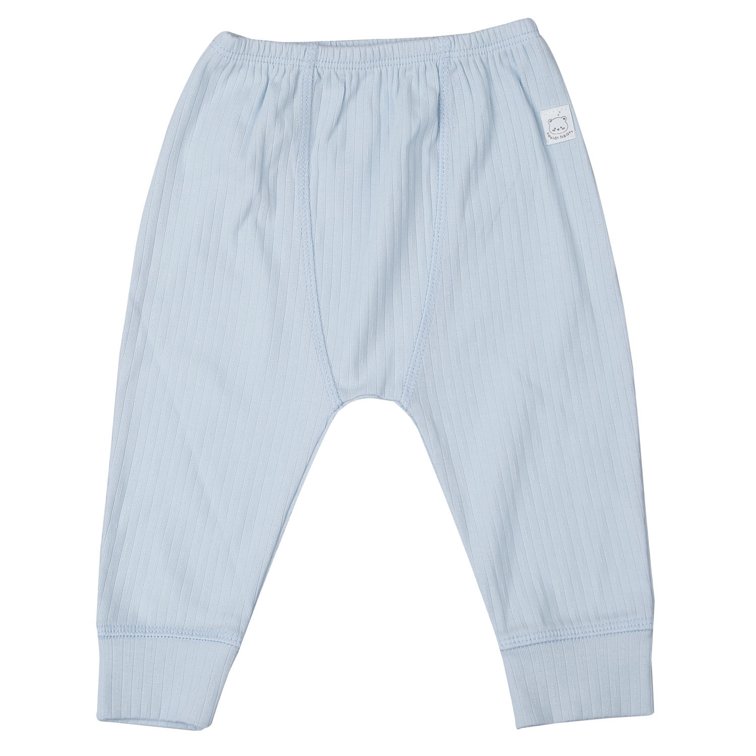 Bộ quần áo dài tay cài lệch KidsPlaza kẻ tăm ND25T (Trắng xanh)