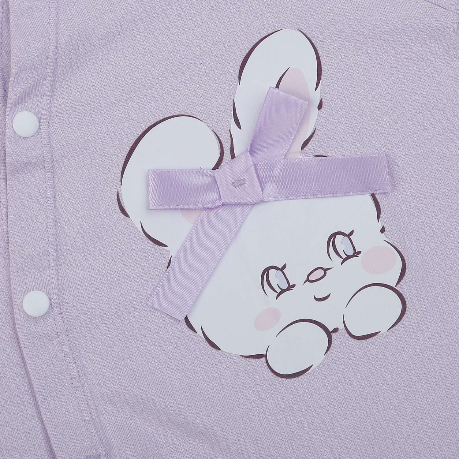 Body cộc bé gái KidsPlaza in thỏ HN25H (Tím) hình 2