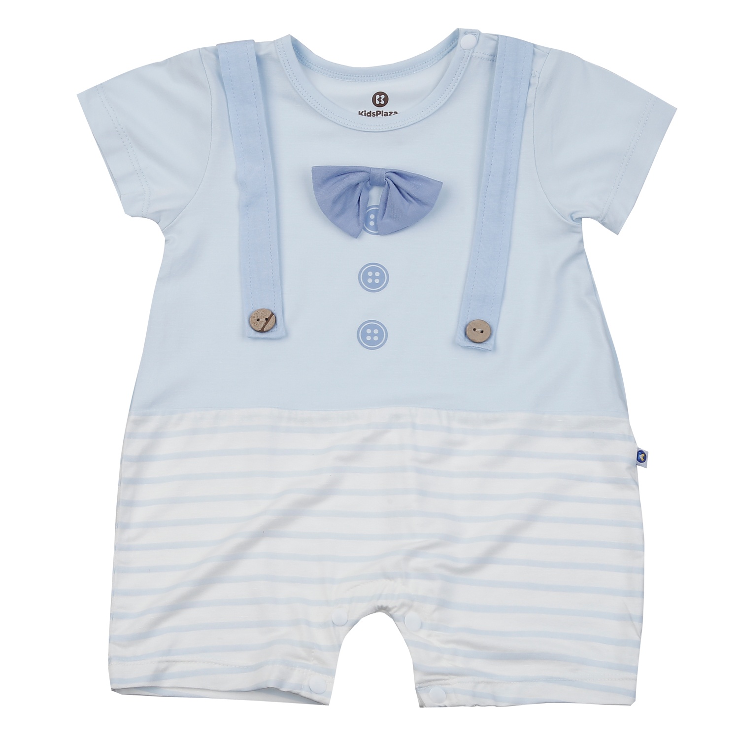 Body cộc bé trai KidsPlaza 2 dây nơ HN25H (Xanh) hình 1