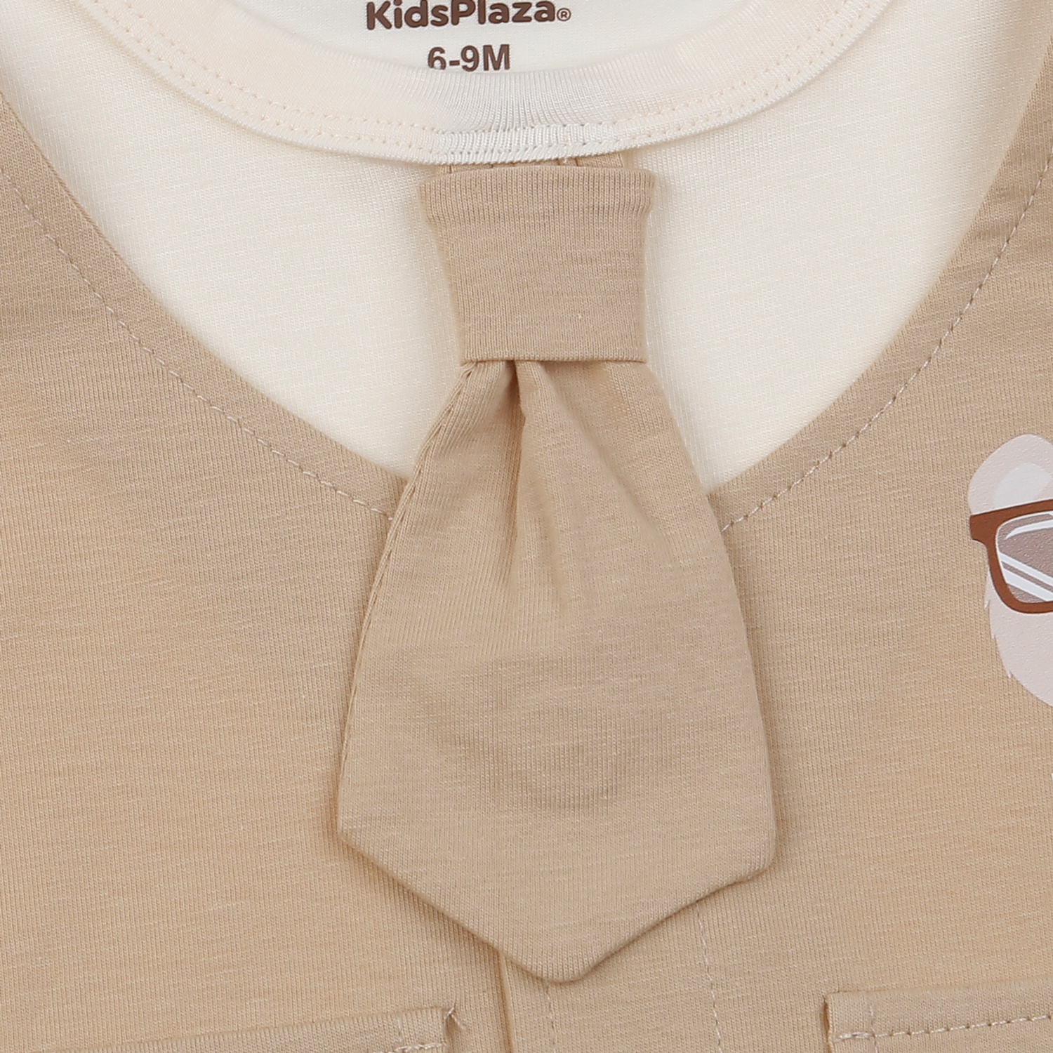 Body cộc bé trai KidsPlaza gile HN25H (Nâu) hình 3