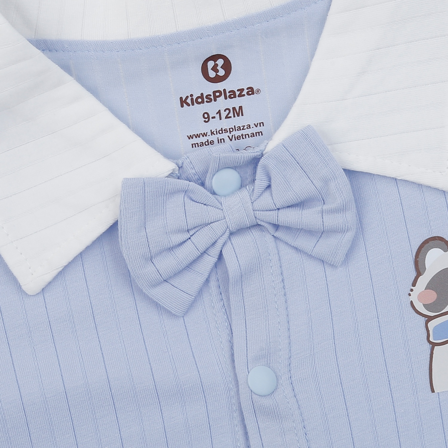 Body cộc bé trai KidsPlaza in cáo HN25H (Xanh) hình 4