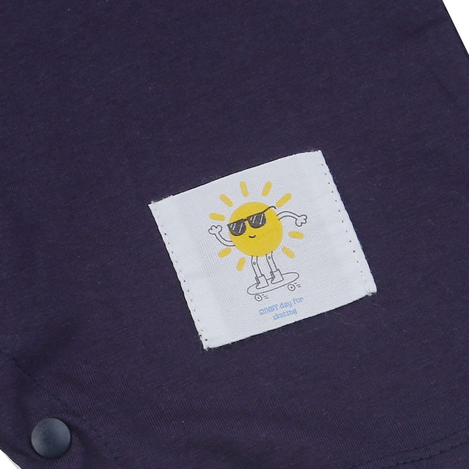 Body cộc bé trai KidsPlaza túi ngực HN25H (Tím)  hình 2