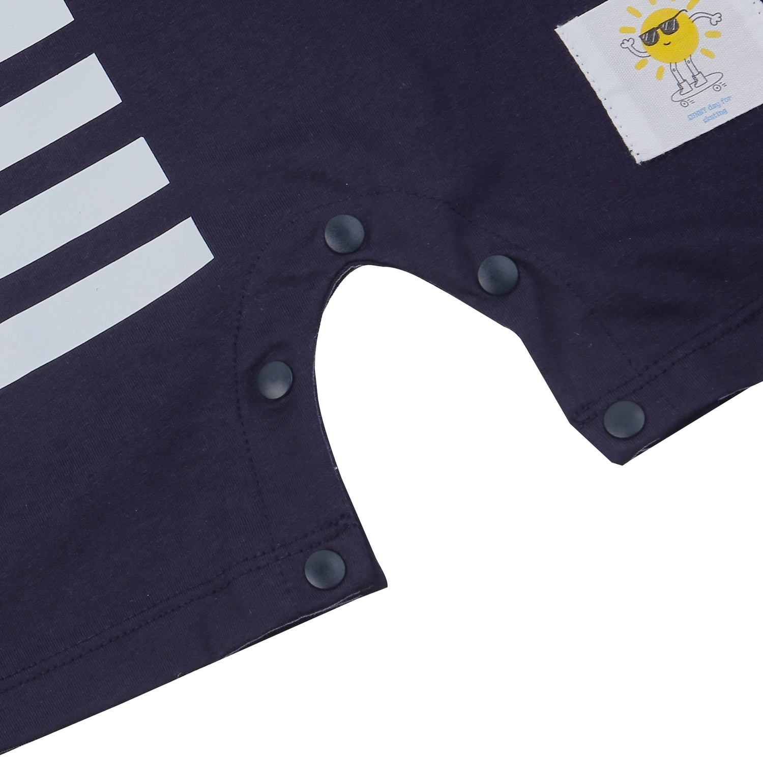 Body cộc bé trai KidsPlaza túi ngực HN25H (Tím)  hình 4