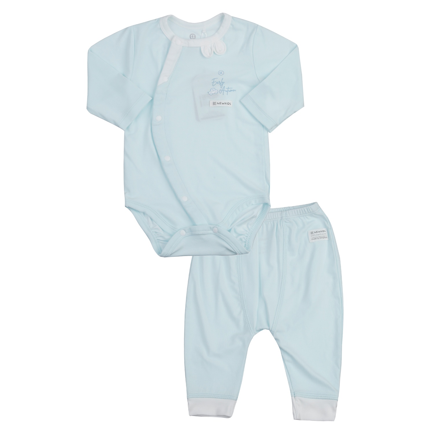 Set body bẹn dài KidsPlaza Otis ND25T (Xanh) 0-3M