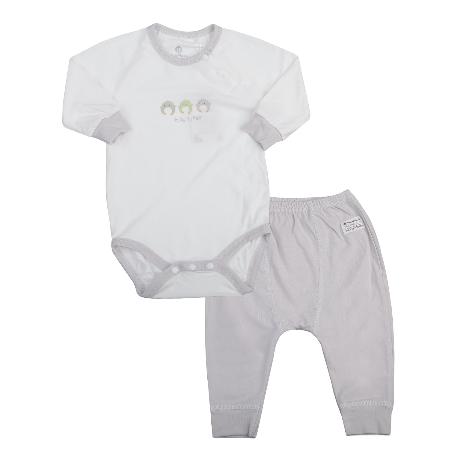 Set body dài KidsPlaza Otis ND25T (Ghi) 0-3M hình 1