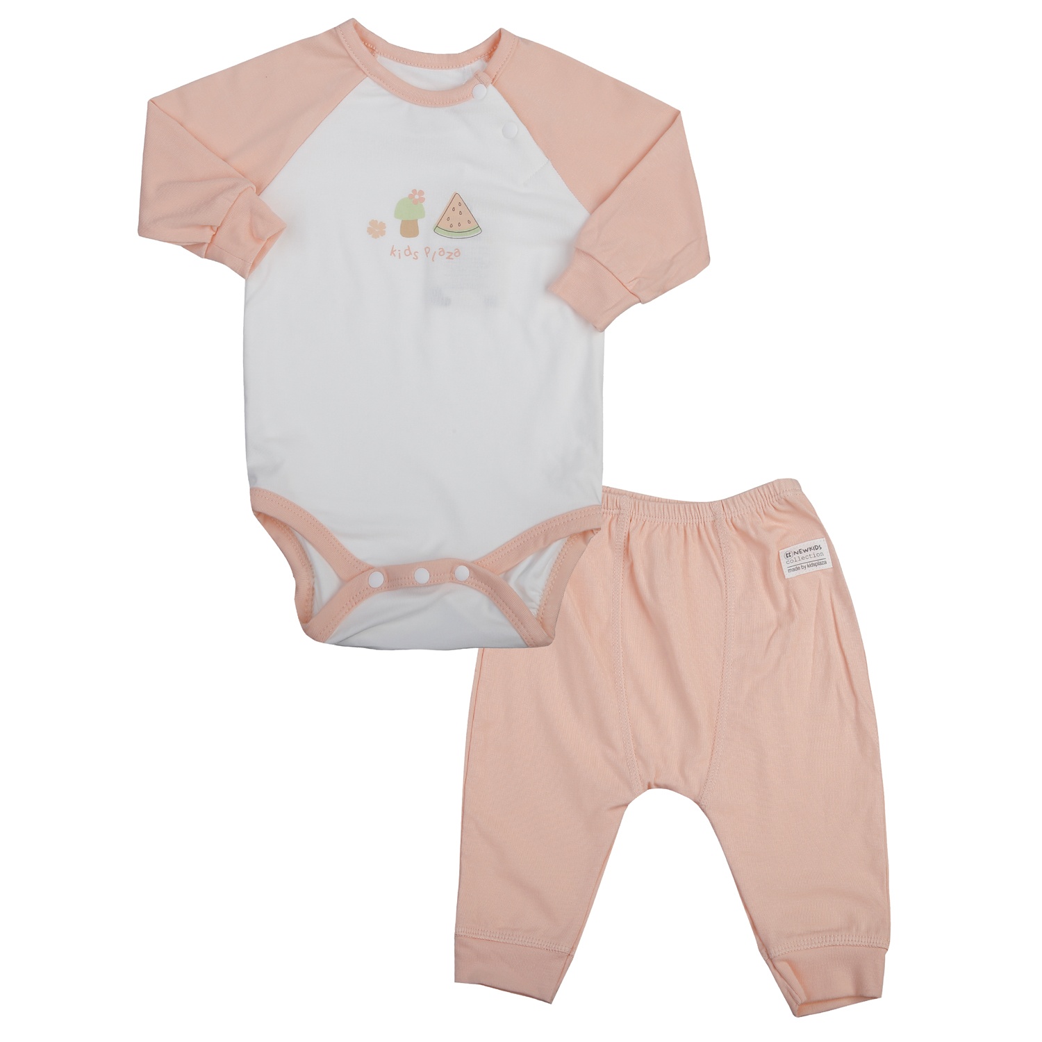 Set body dài KidsPlaza Otis ND25T (Hồng) 0-3M