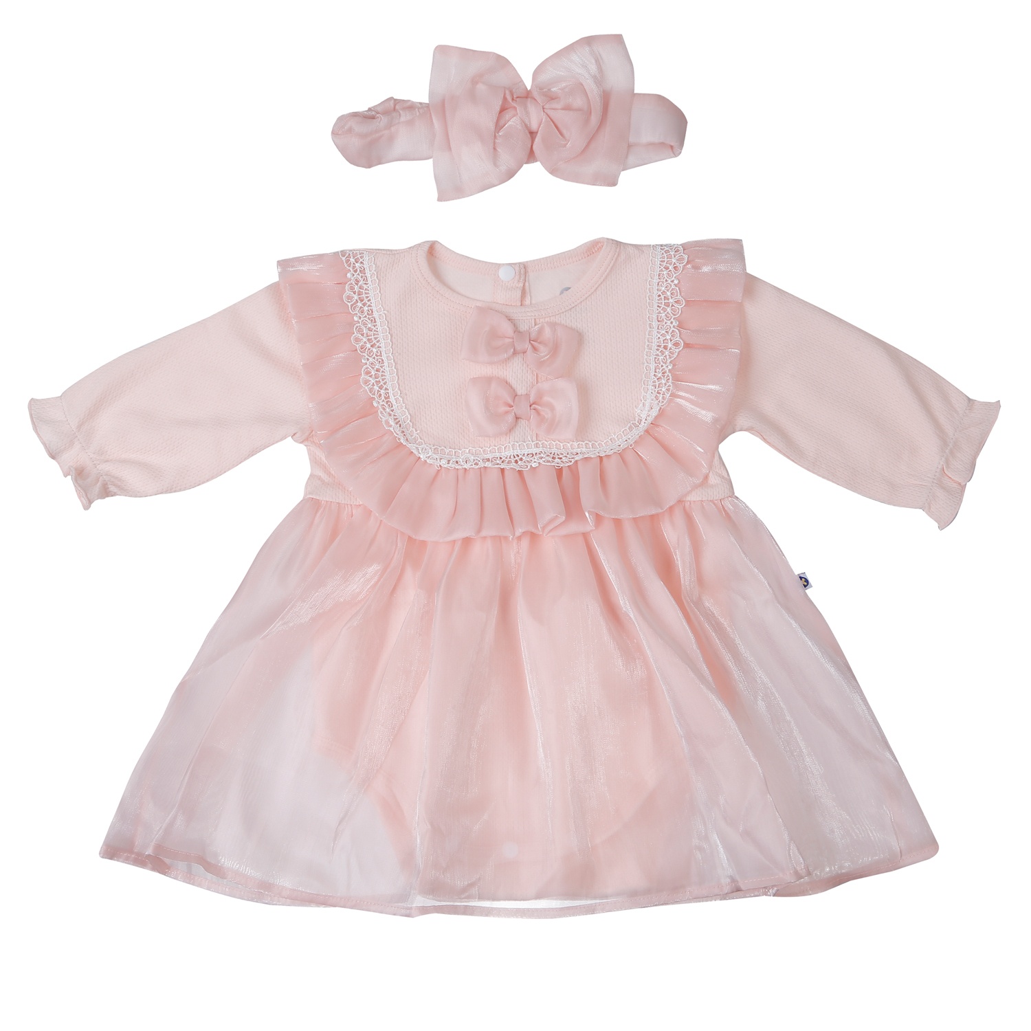 Set body bé gái KidsPlaza ren cổ HN25T (Hồng)