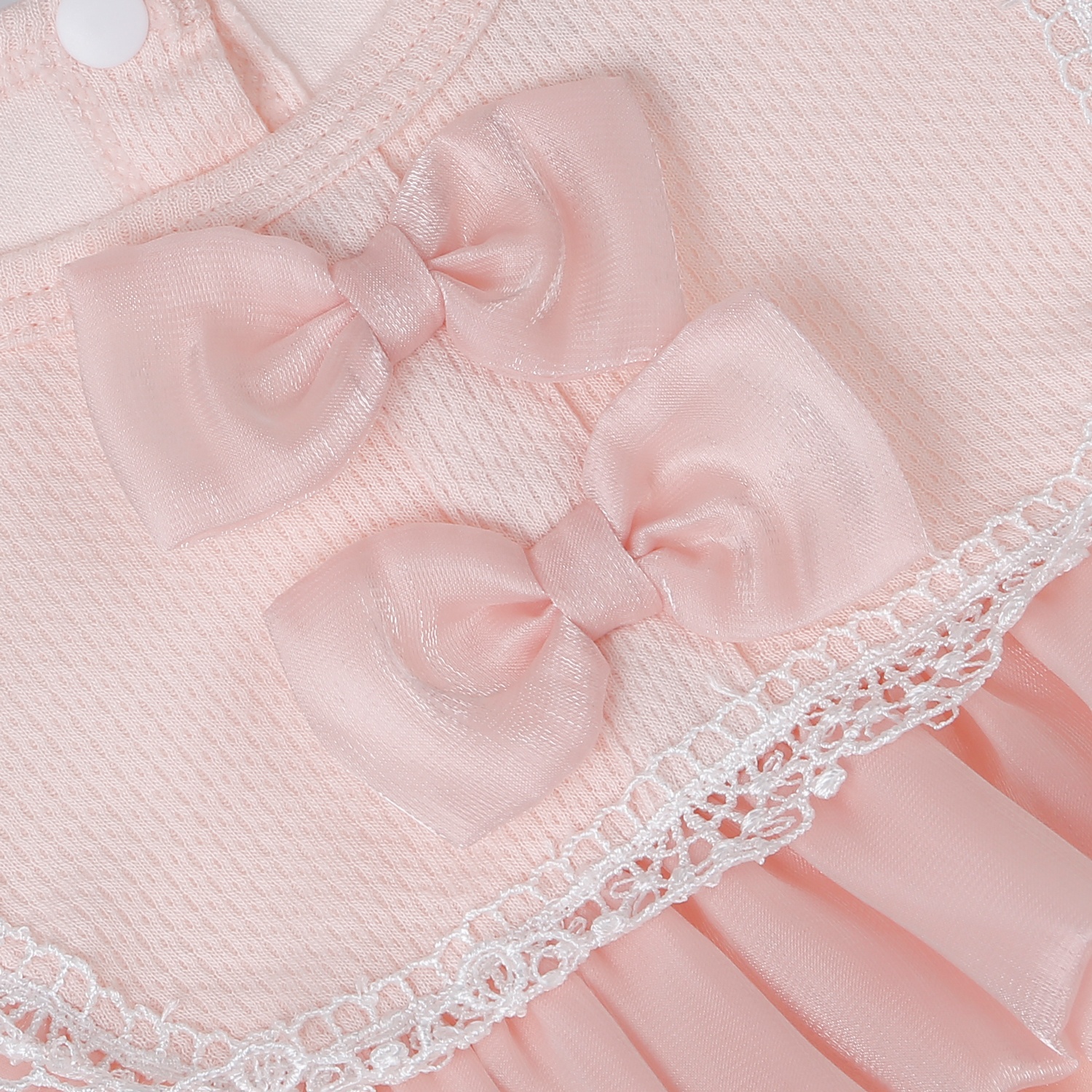 Set body bé gái KidsPlaza ren cổ HN25T (Hồng)