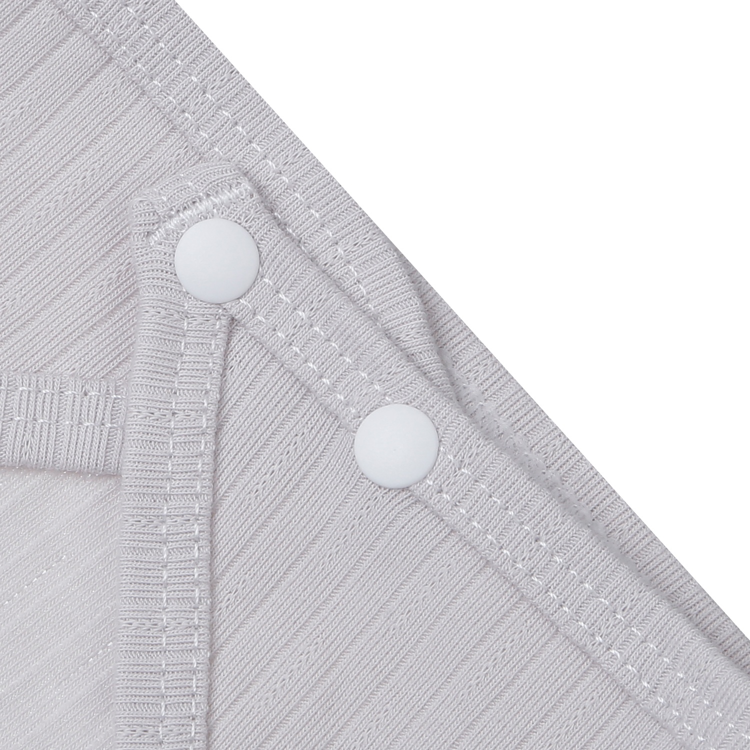 Set 2 yếm tam giác KidsPlaza kẻ tăm ND25T (Ghi) 