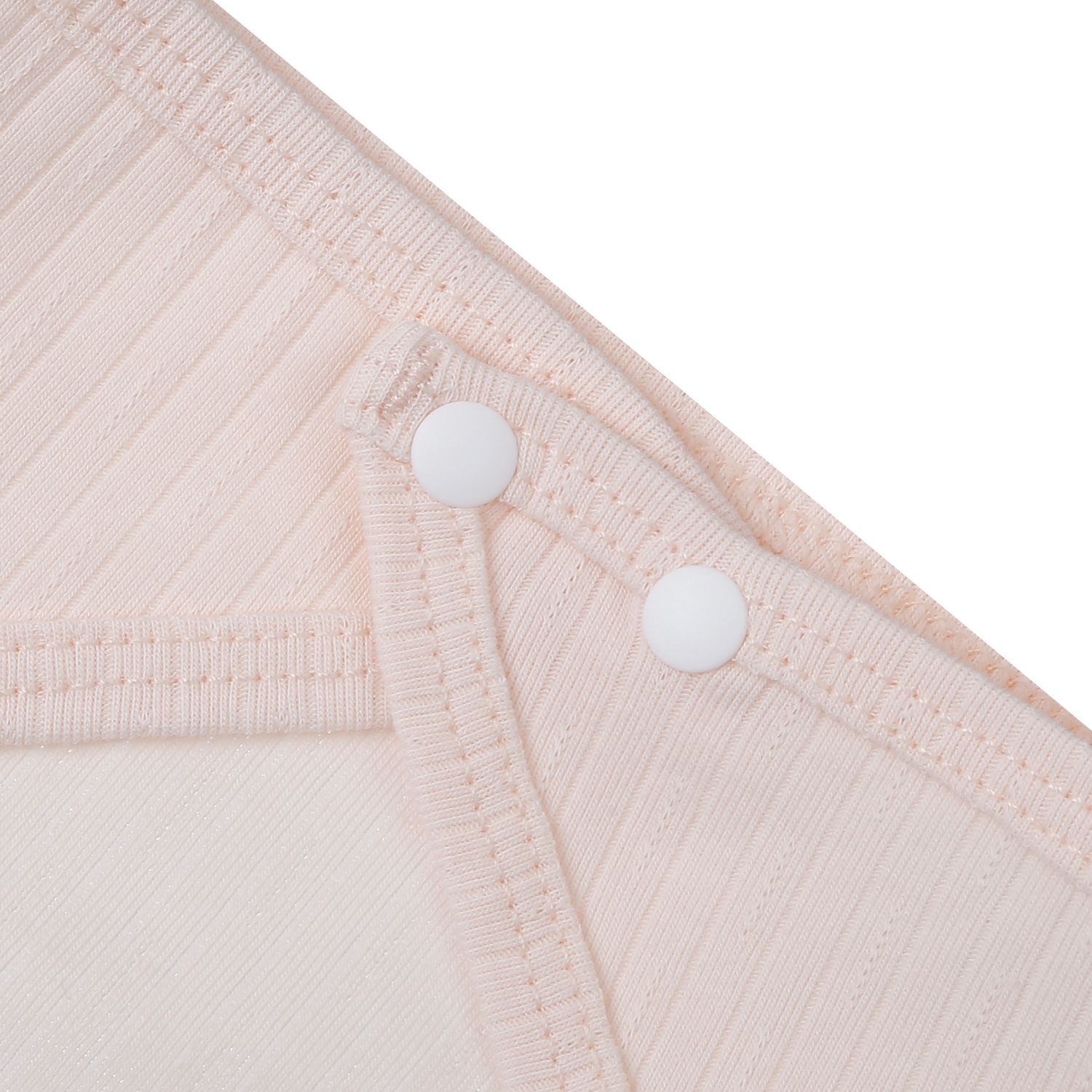 Set 2 yếm tam giác KidsPlaza kẻ tăm ND25T (Hồng)