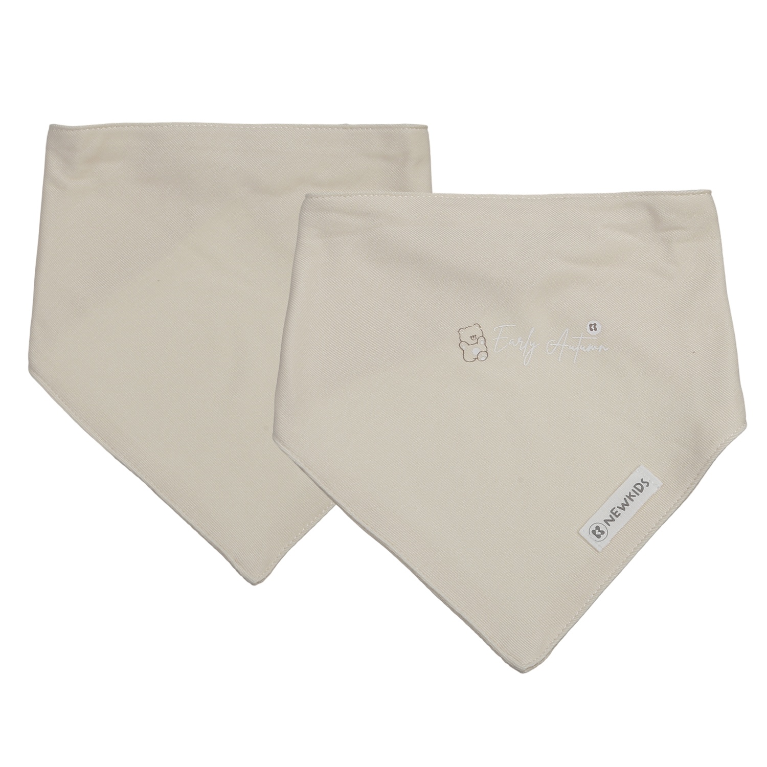 Set 2 yếm tam giác KidsPlaza ND25T (Be)