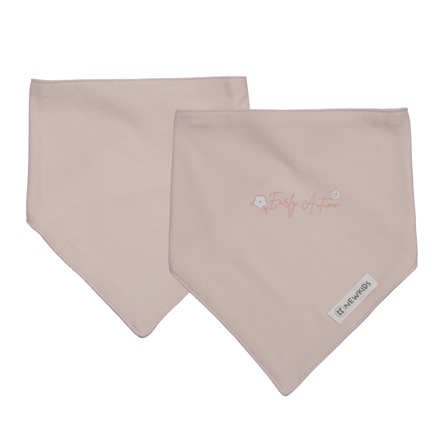 Set 2 yếm tam giác KidsPlaza ND25T (Hồng)