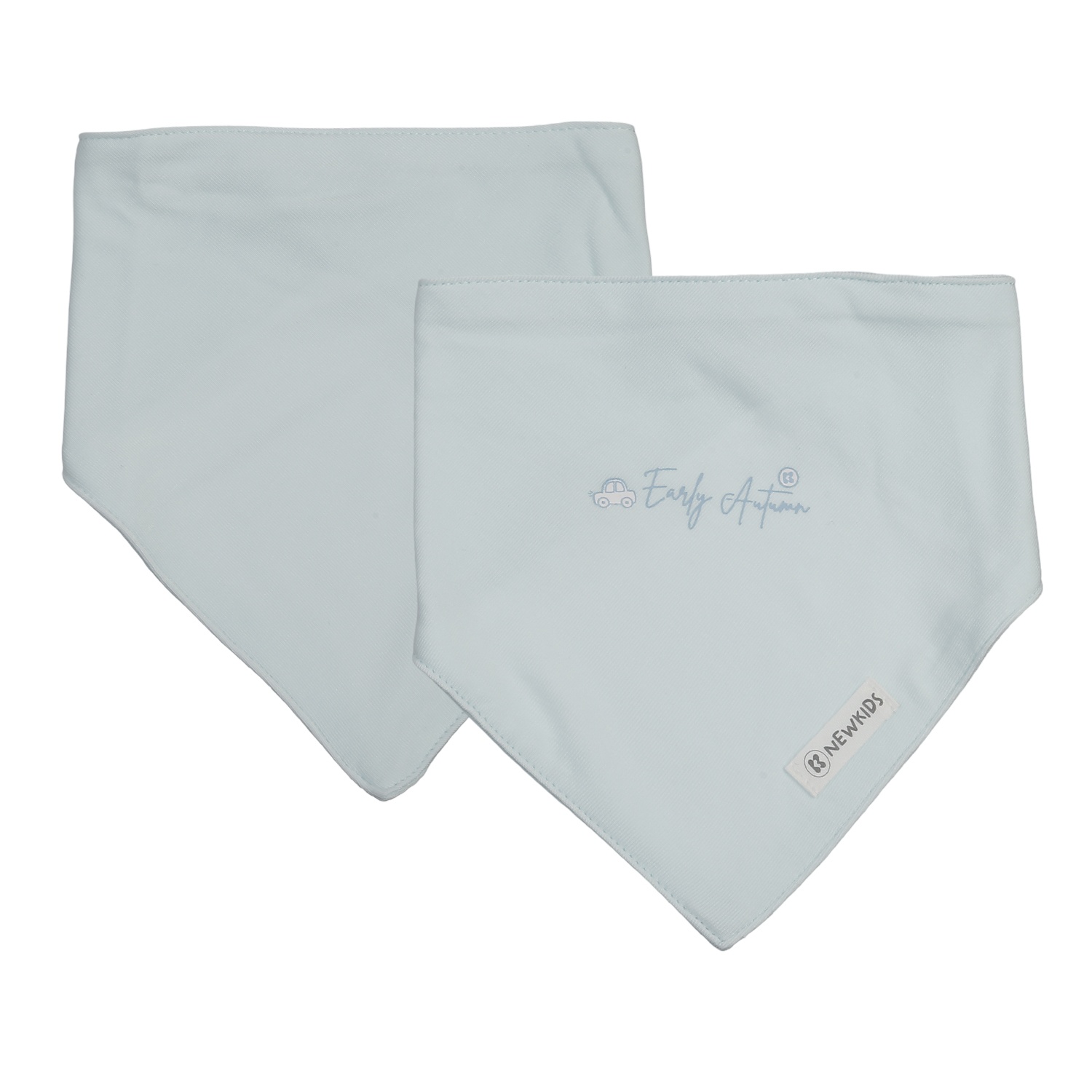 Set 2 yếm tam giác KidsPlaza Otis ND25T (Xanh) hình 1