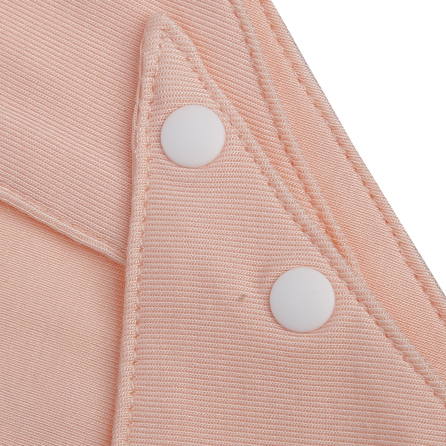 Set 2 yếm tam giác KidsPlaza Otis in dưa ND25T (Trắng hồng)