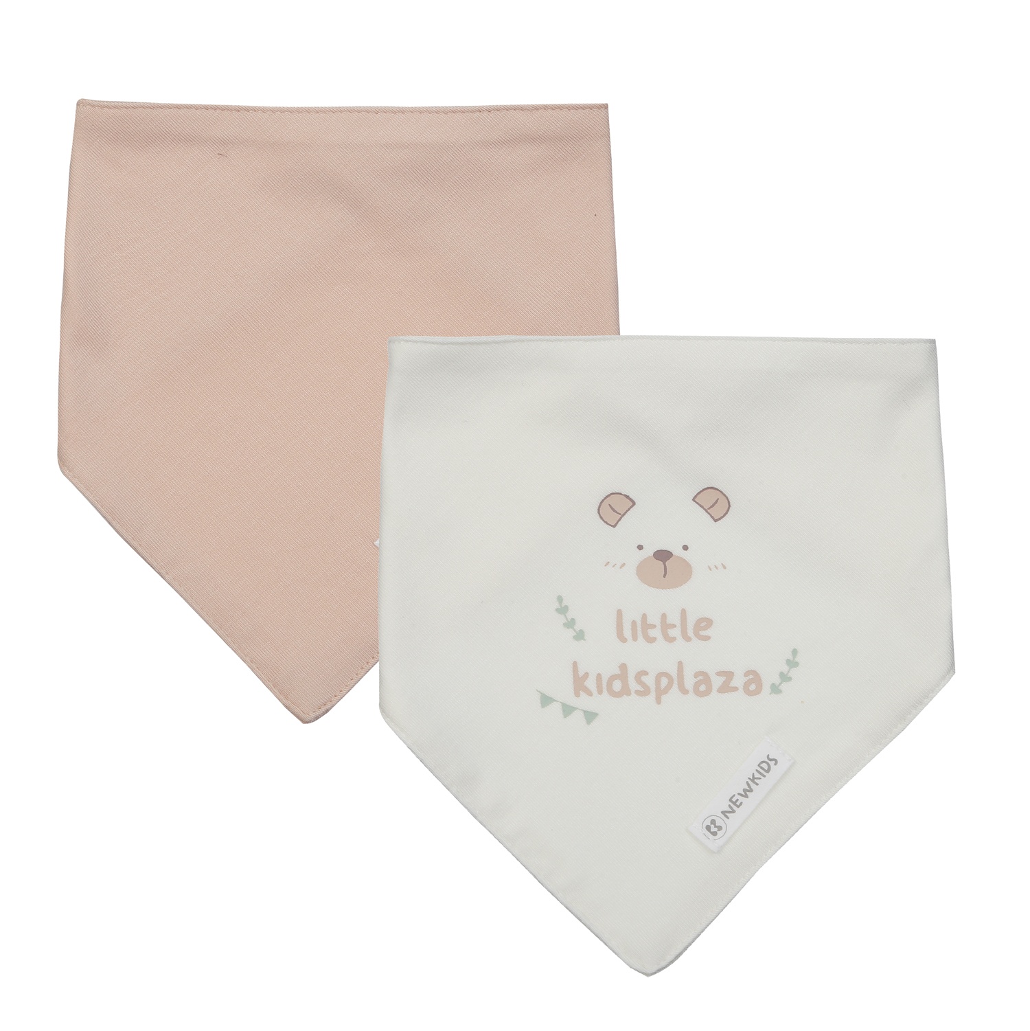 Set 2 yếm tam giác KidsPlaza Otis ND25H (Be) hình 1