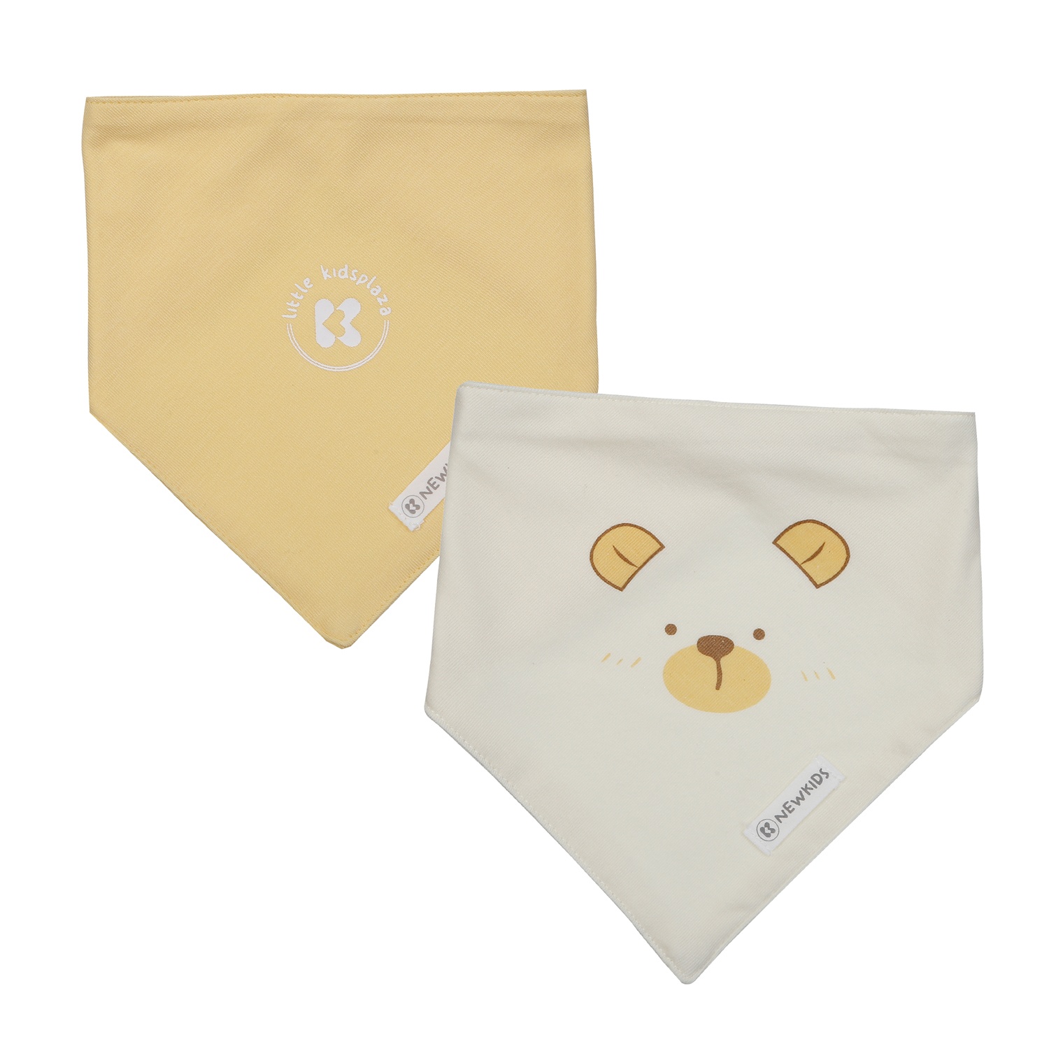 Set 2 yếm tam giác KidsPlaza Otis ND25H (Vàng) hình 1