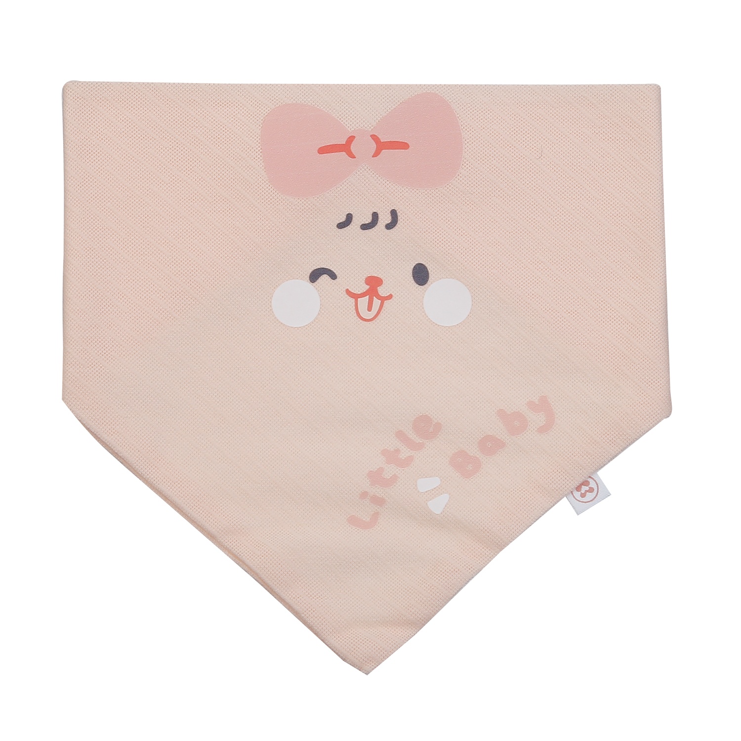 Set yếm tam giác KidsPlaza HN24T (Trắng Hồng) hình 2