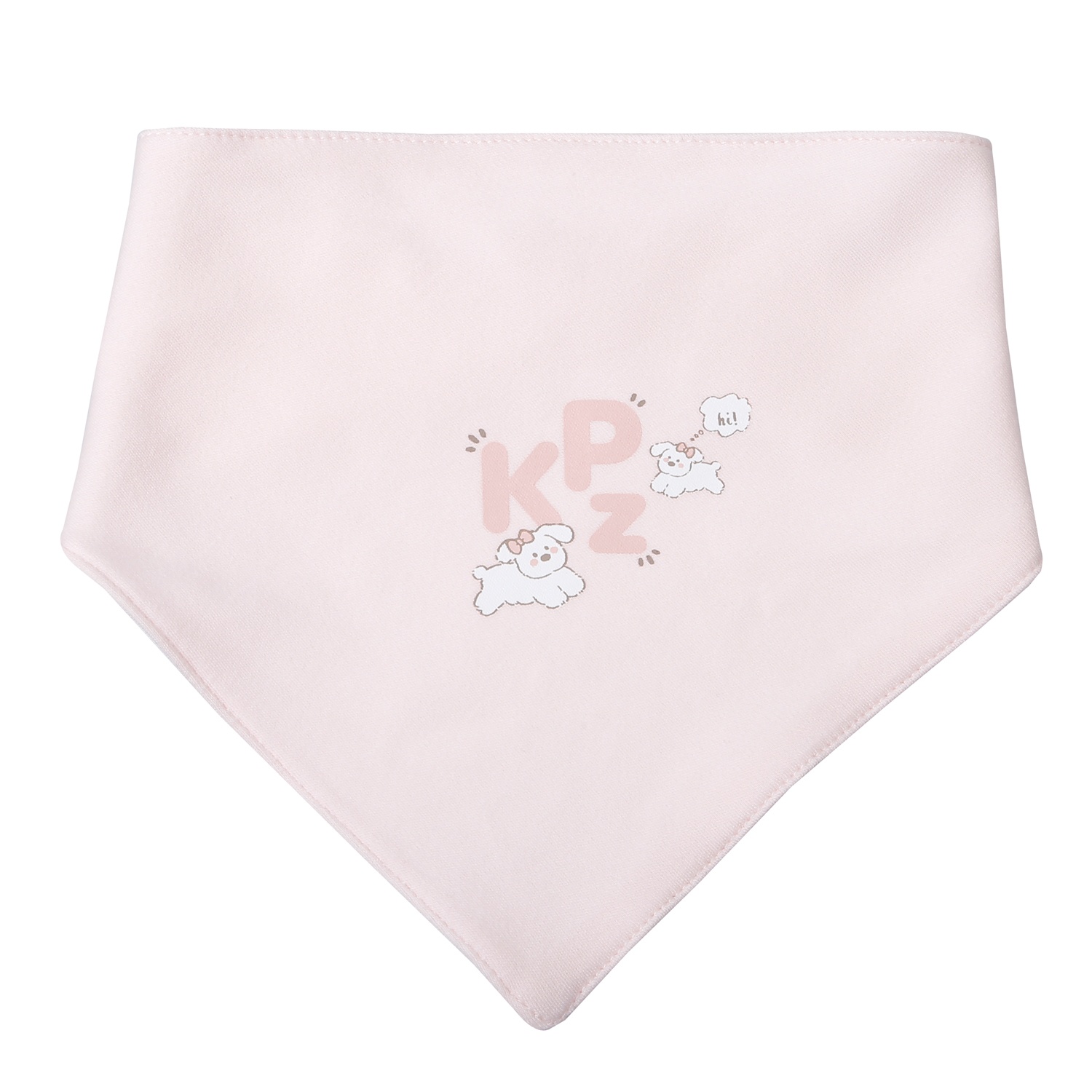 Yếm tam giác cho bé KidsPlaza ND25D (Hồng) hình 1