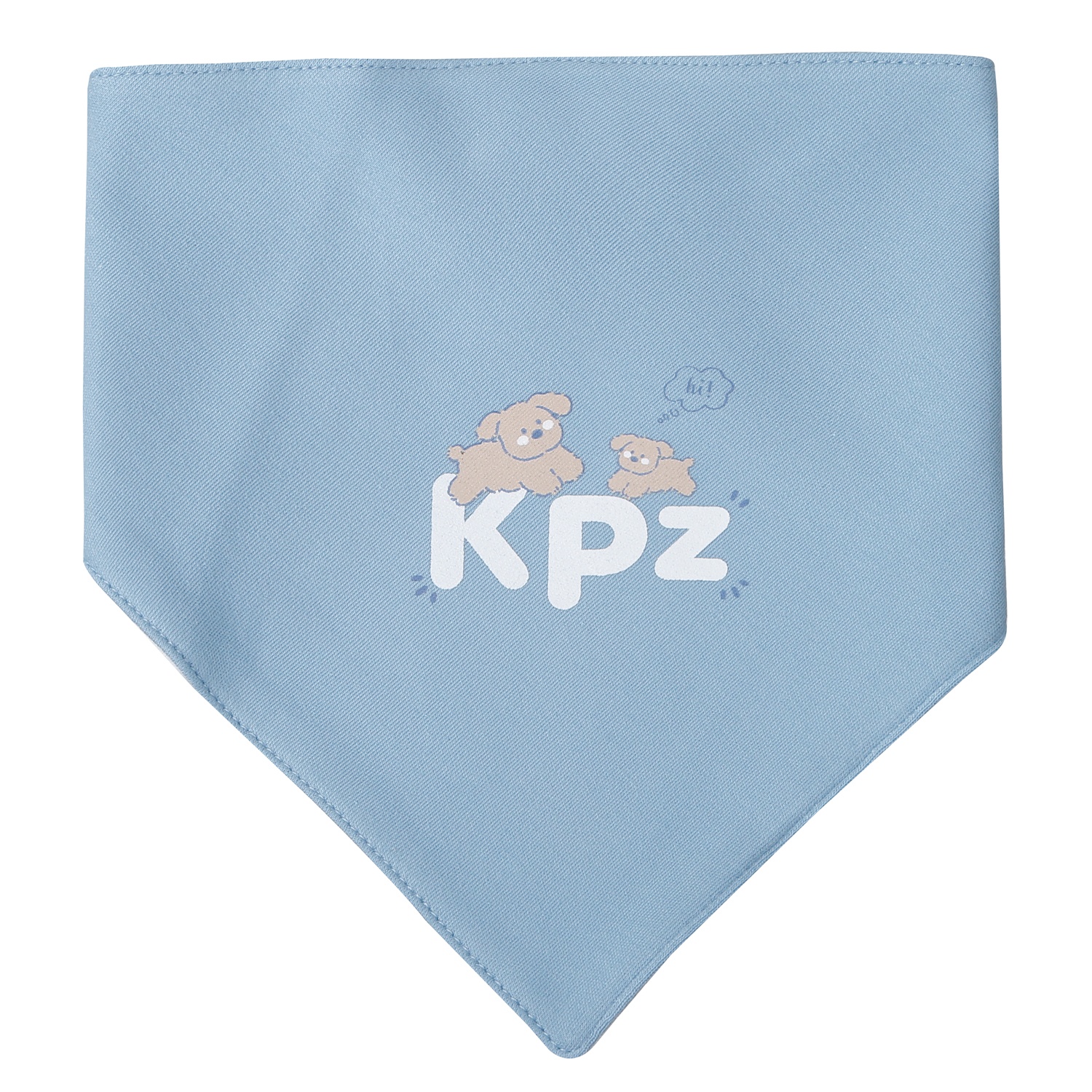 Yếm tam giác cho bé KidsPlaza ND25D (Xanh) hình 1