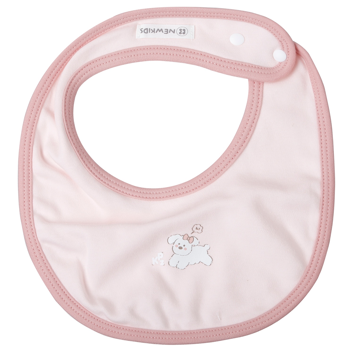 Yếm vuông cho bé KidsPlaza ND25D (Hồng) hình 1