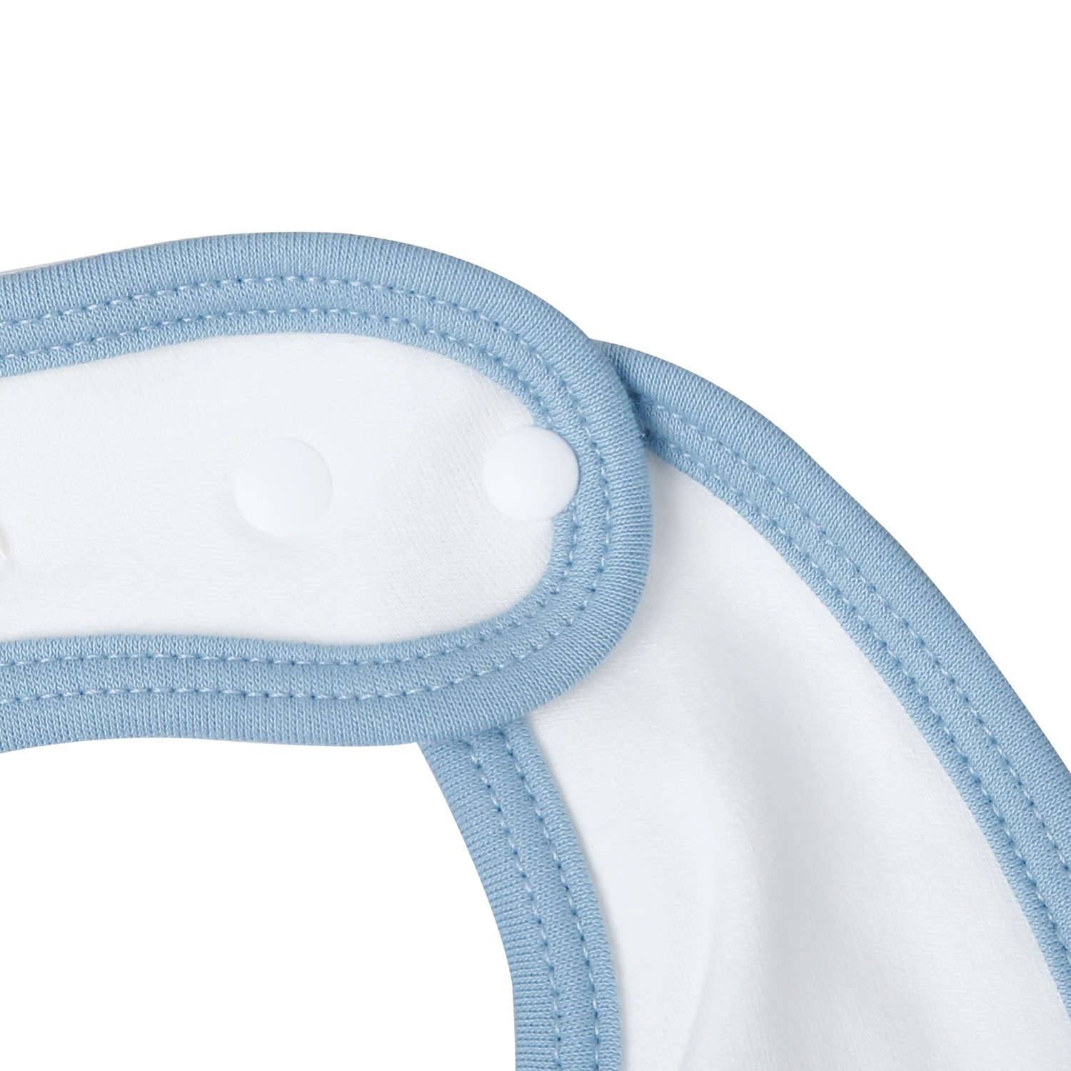 Yếm vuông cho bé KidsPlaza ND25D (Xanh trắng) hình 2