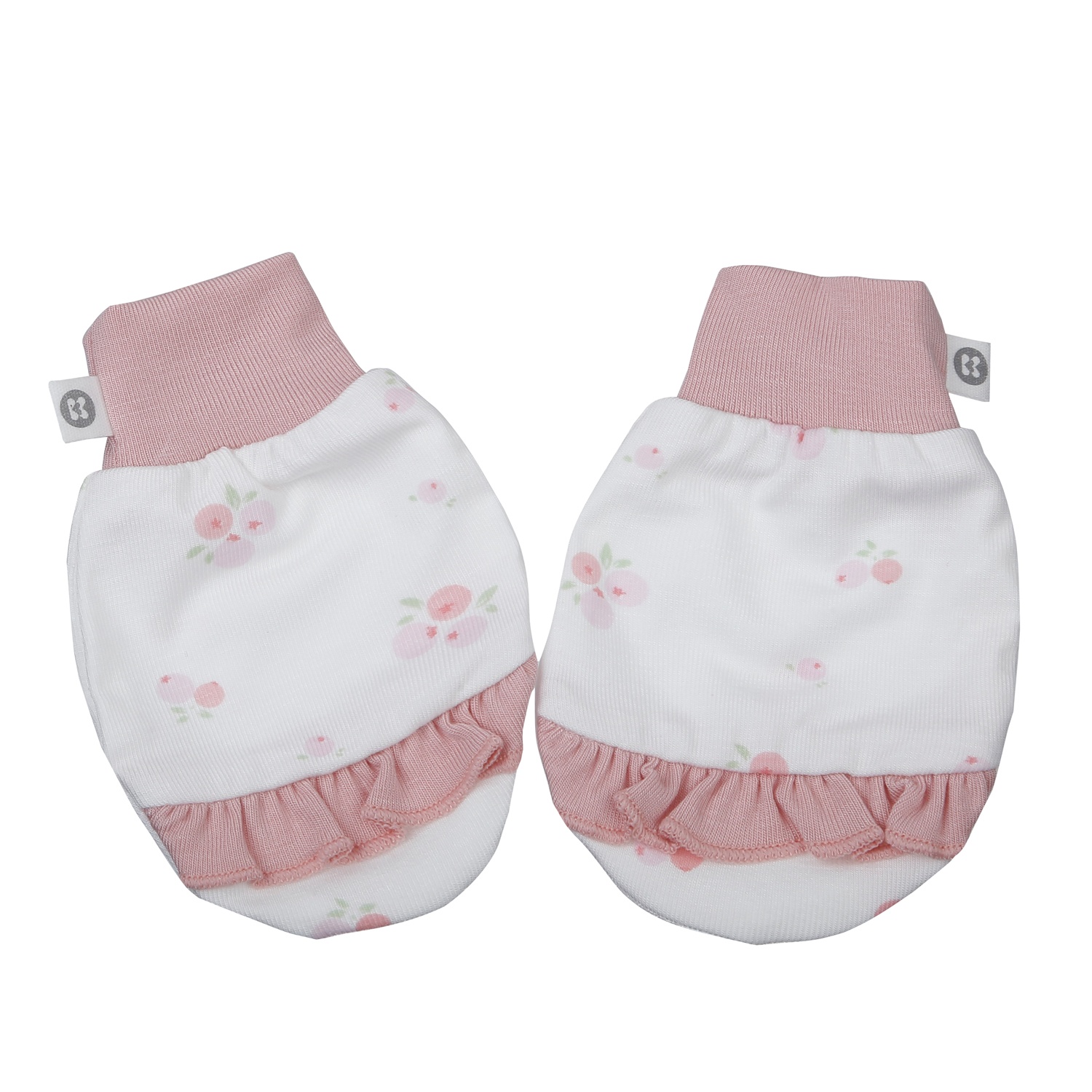 Set bao tay chân KidsPlaza Otis in hoa ND26H (Trắng hồng) hình 3