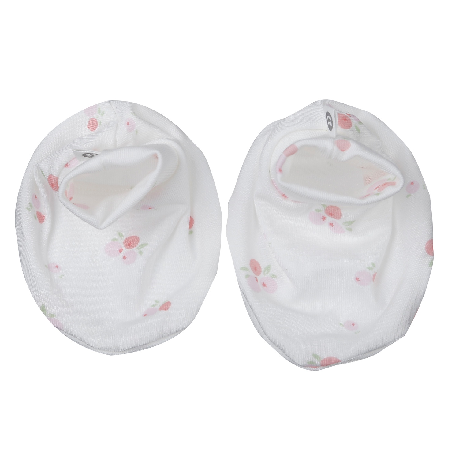 Set bao tay chân KidsPlaza Otis in hoa ND26H (Trắng)  hình 2