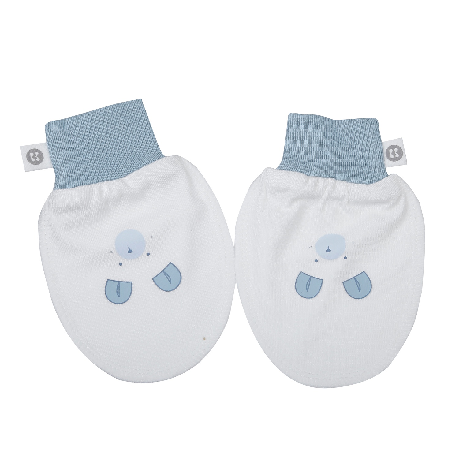 Set bao tay chân KidsPlaza Otis ND26H (Trắng xanh) hình 3