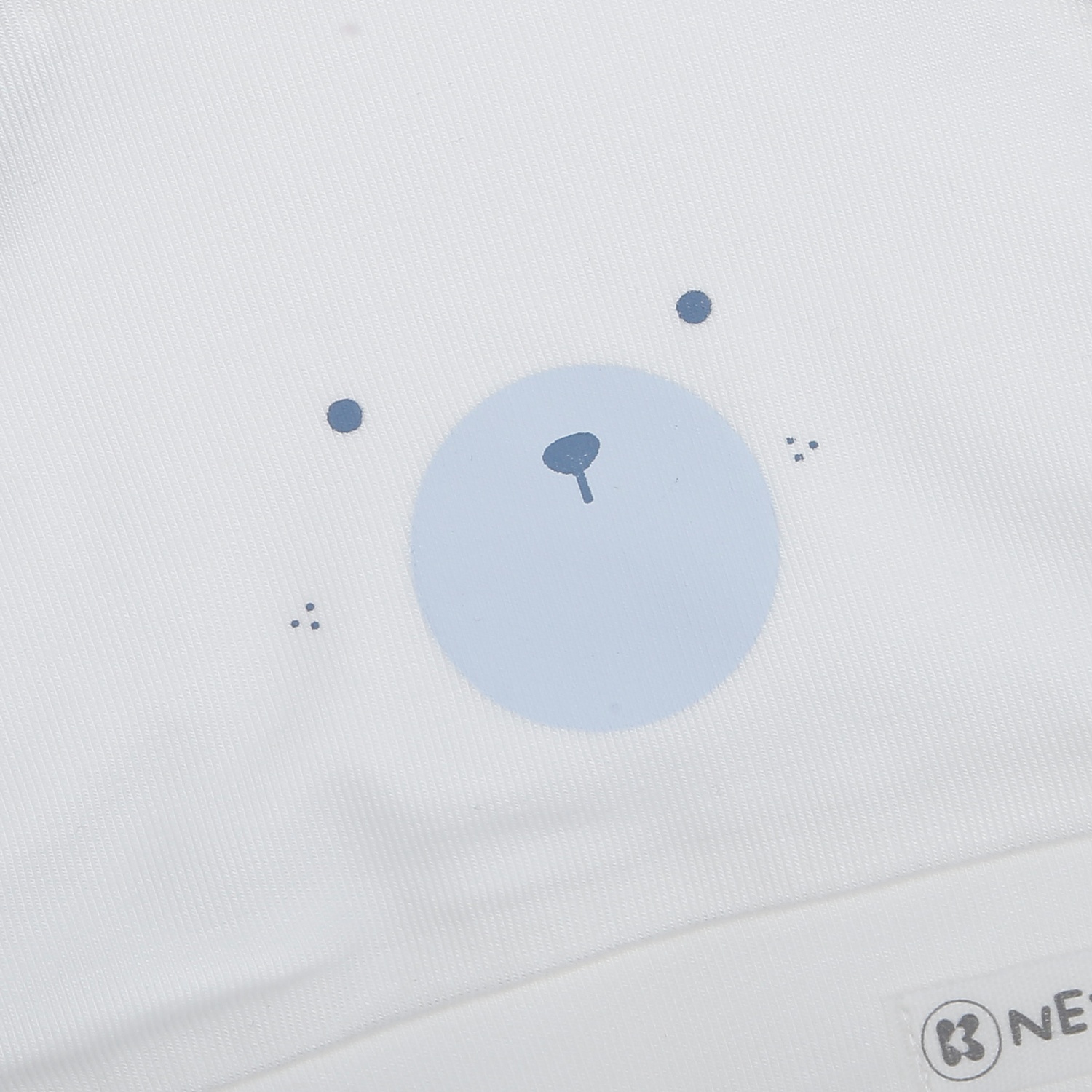 Mũ sơ sinh KidsPlaza in gấu Otis ND26H (Trắng xanh) hình 2