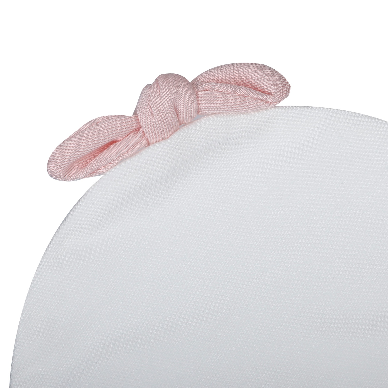 Mũ sơ sinh KidsPlaza Otis gắn nơ ND26H (Trắng hồng) hình 2