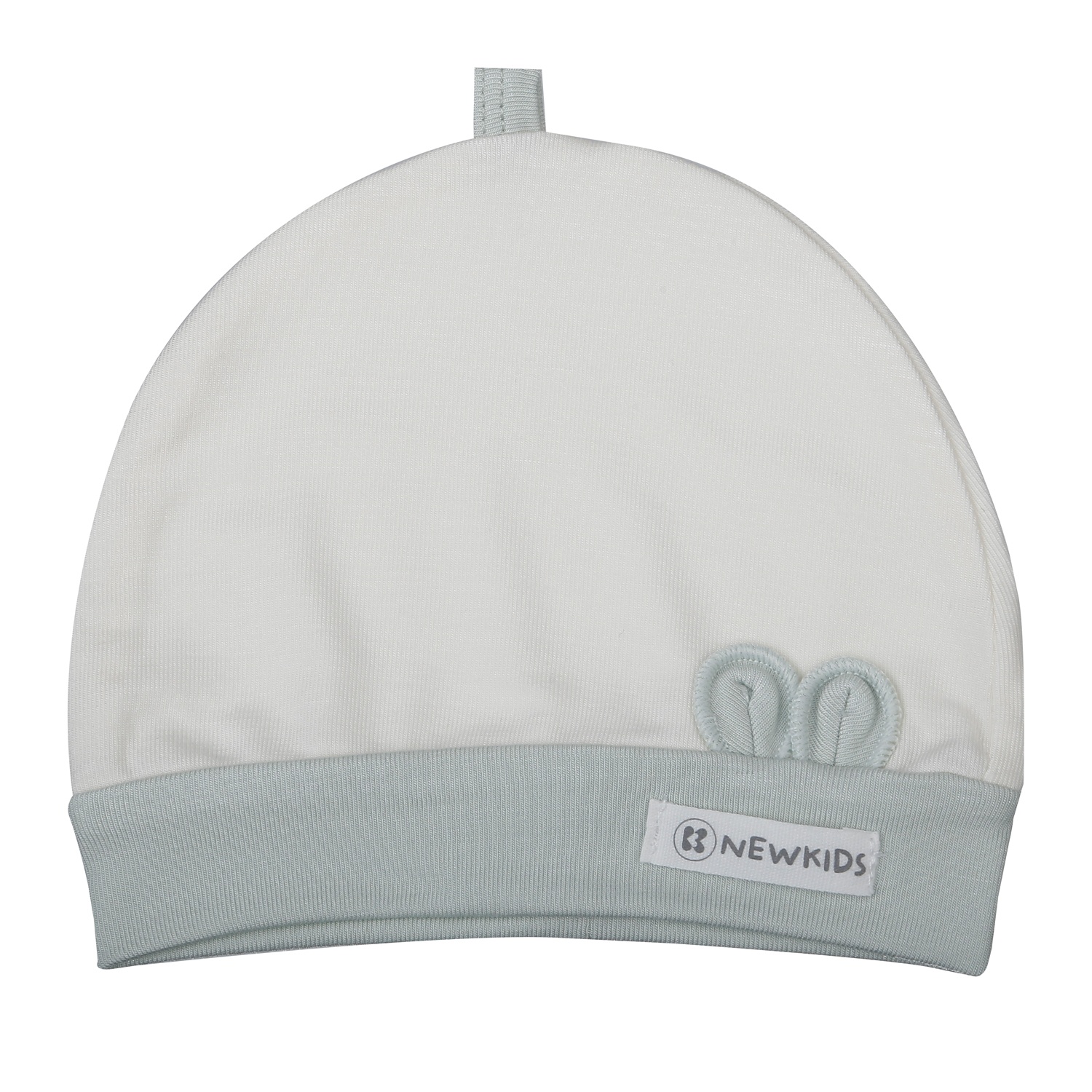 Mũ sơ sinh KidsPlaza Otis ND26H (Trắng xanh) hình 1