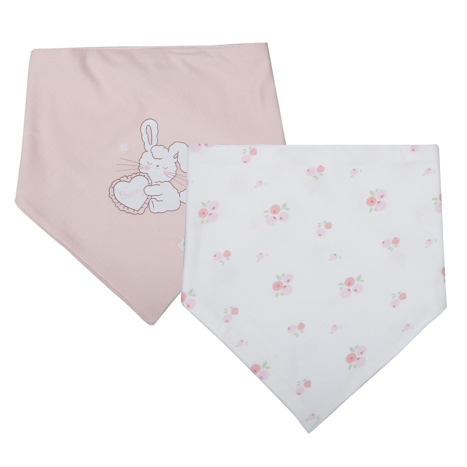 Set 2 yếm tam giác KidsPlaza Otis ND26H (Hồng) hình 1