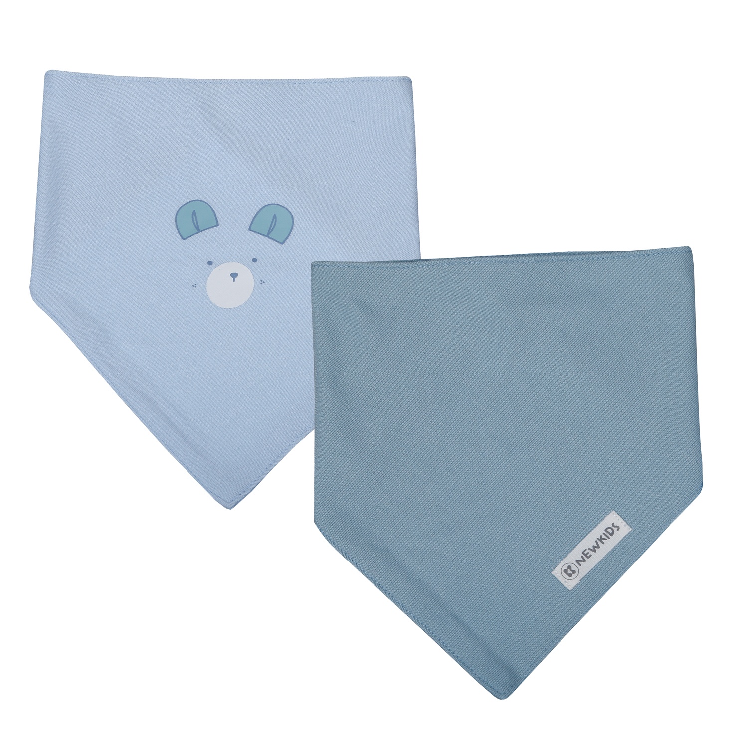 Set 2 yếm tam giác KidsPlaza Otis ND26H (Xanh dương) hình 1