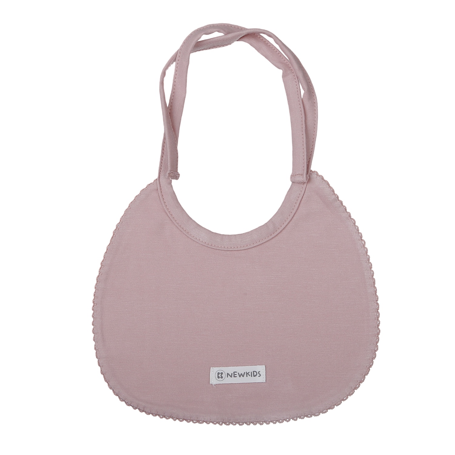 Set 2 yếm tròn KidsPlaza Otis ND26H (Hồng) hình 2